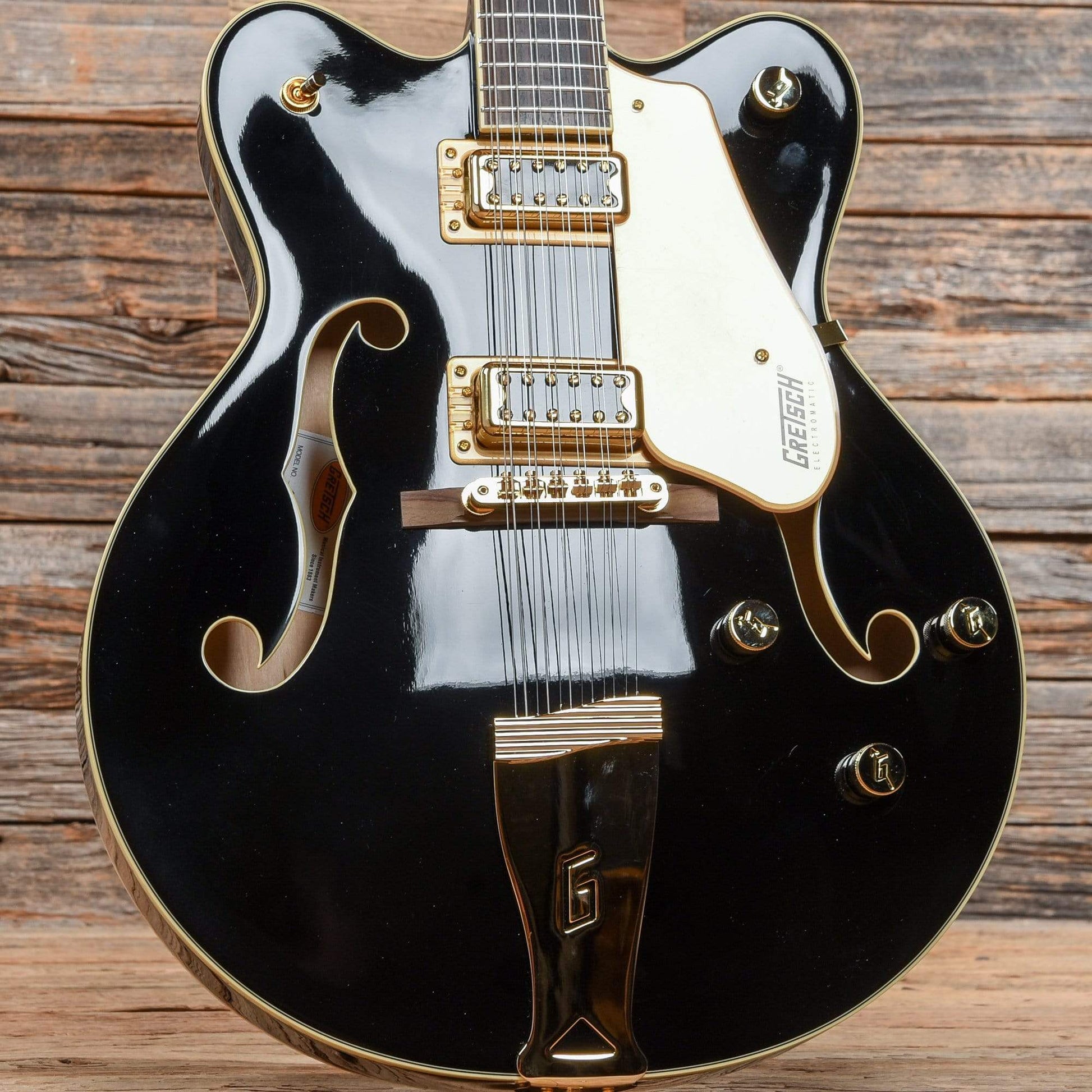 Gretsch Electromatic G5422G 12-String Hollow Body Black Electric Guitars / Hollow Body