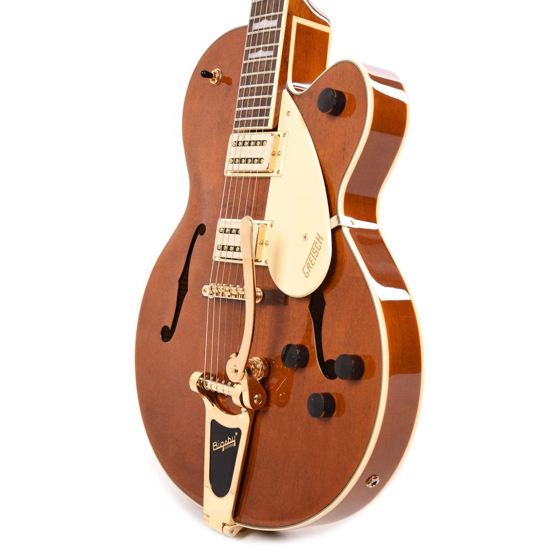 Gretsch G2410TG Streamliner Hollow Body Single-Cut and Gold Hardware Single Barrel w/Bigsby Electric Guitars / Hollow Body
