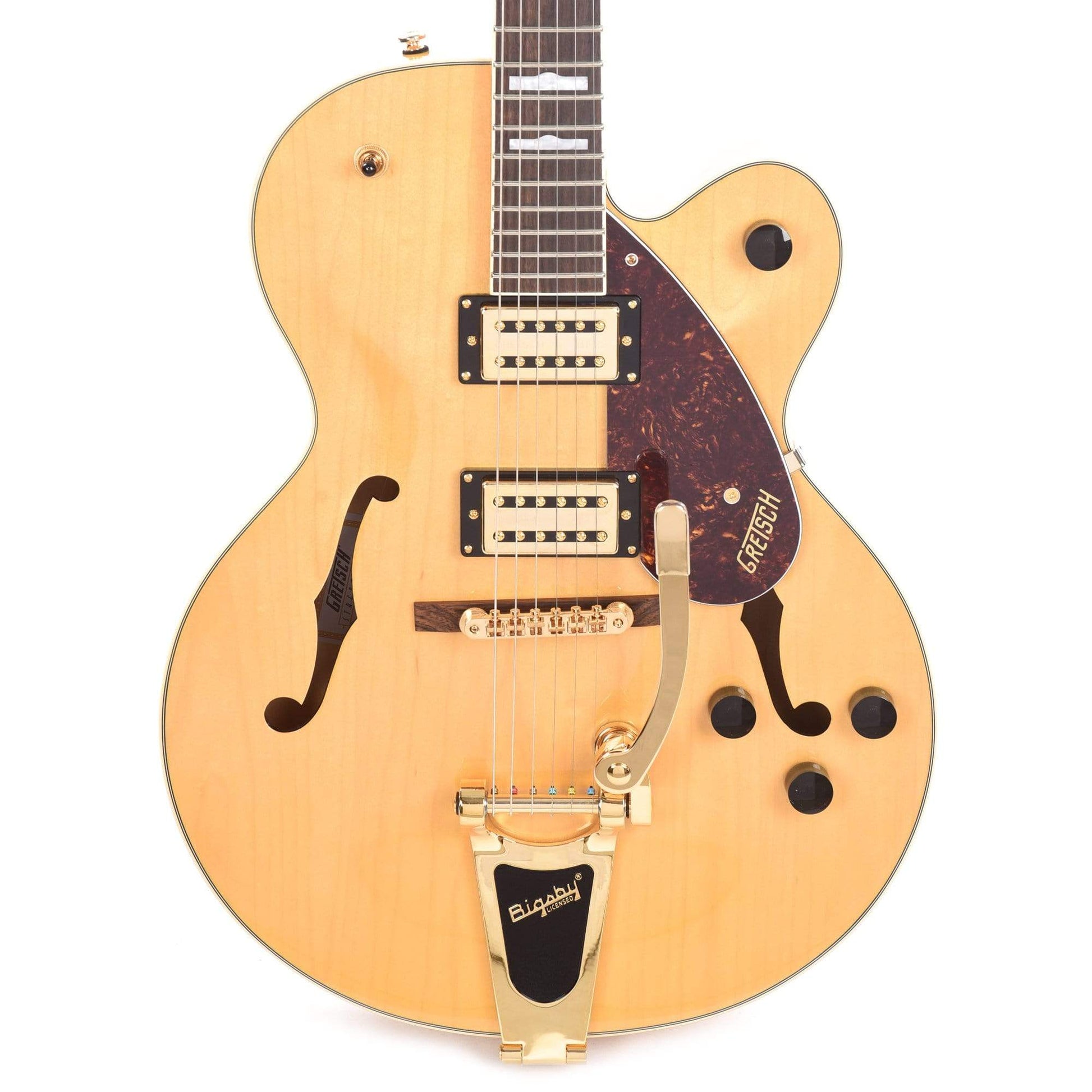 Gretsch G2410TG Streamliner Hollow Body Single-Cut and Gold Hardware Village Amber w/Bigsby Electric Guitars / Hollow Body