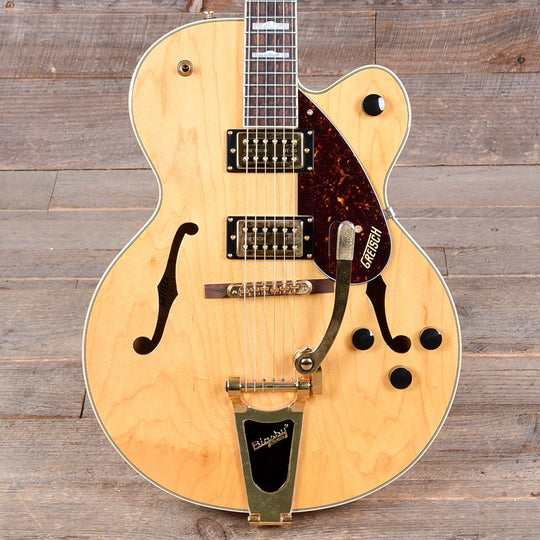 Gretsch G2410TG Streamliner Hollow Body Single-Cut and Gold Hardware Village Amber w/Bigsby Electric Guitars / Hollow Body