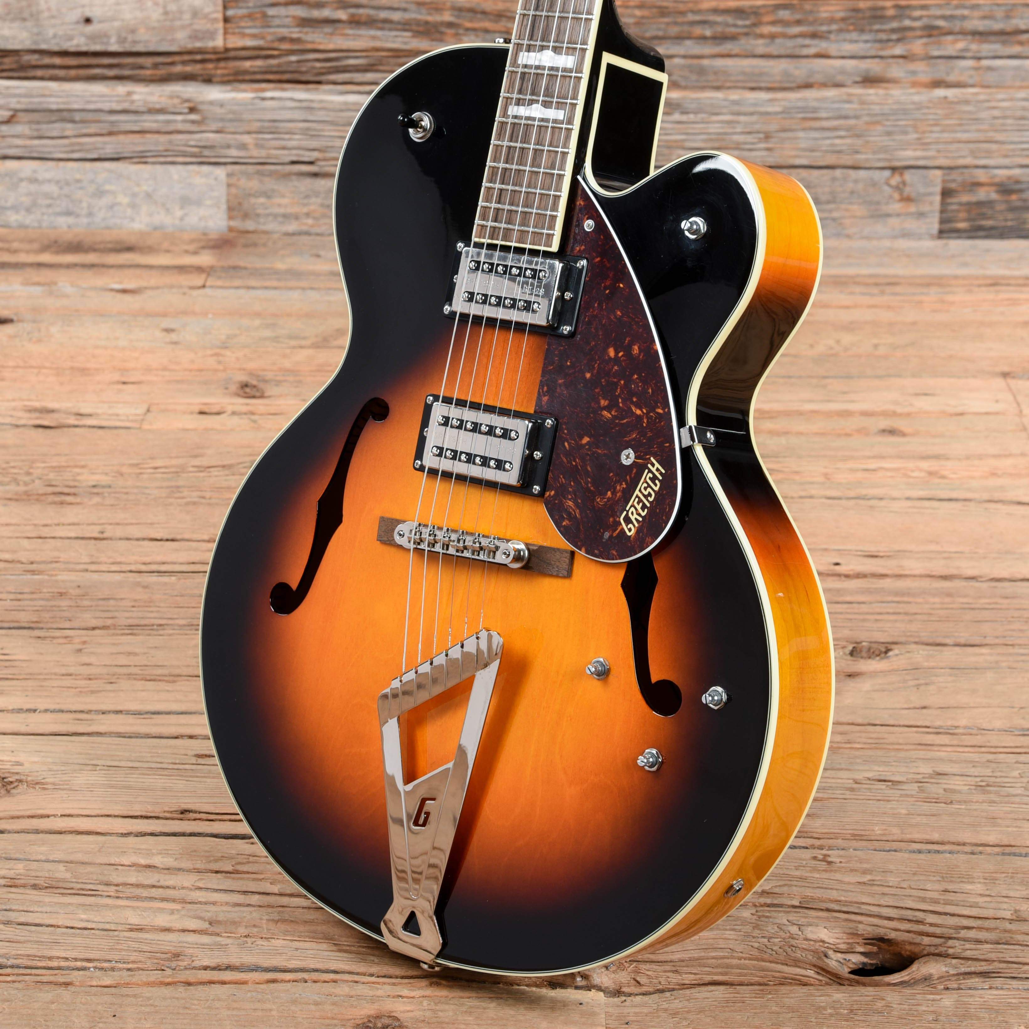 Gretsch G2420 Streamliner Hollow Body Aged Brooklyn Burst 2019 Electric Guitars / Hollow Body