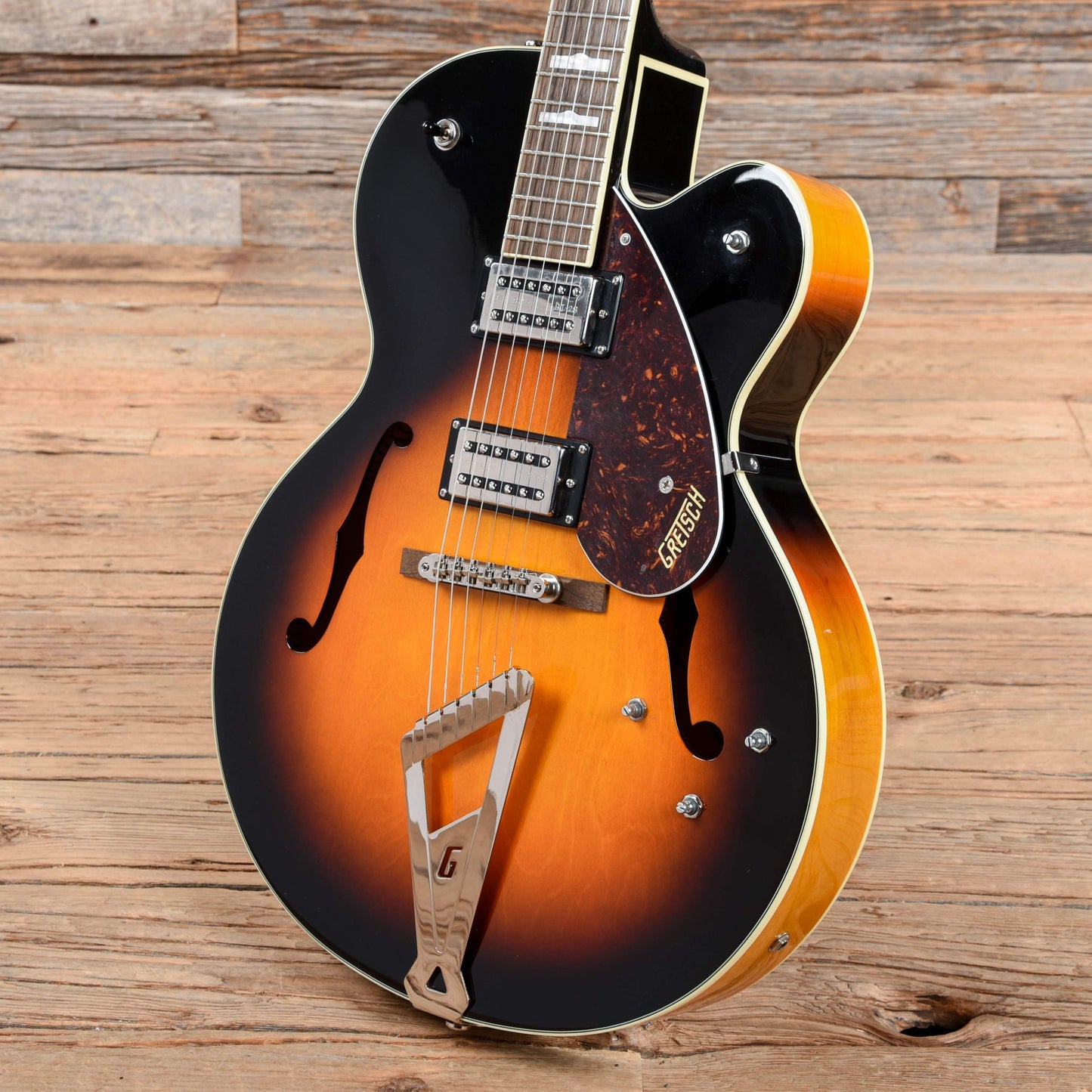 Gretsch G2420 Streamliner Hollow Body Aged Brooklyn Burst 2019 Electric Guitars / Hollow Body
