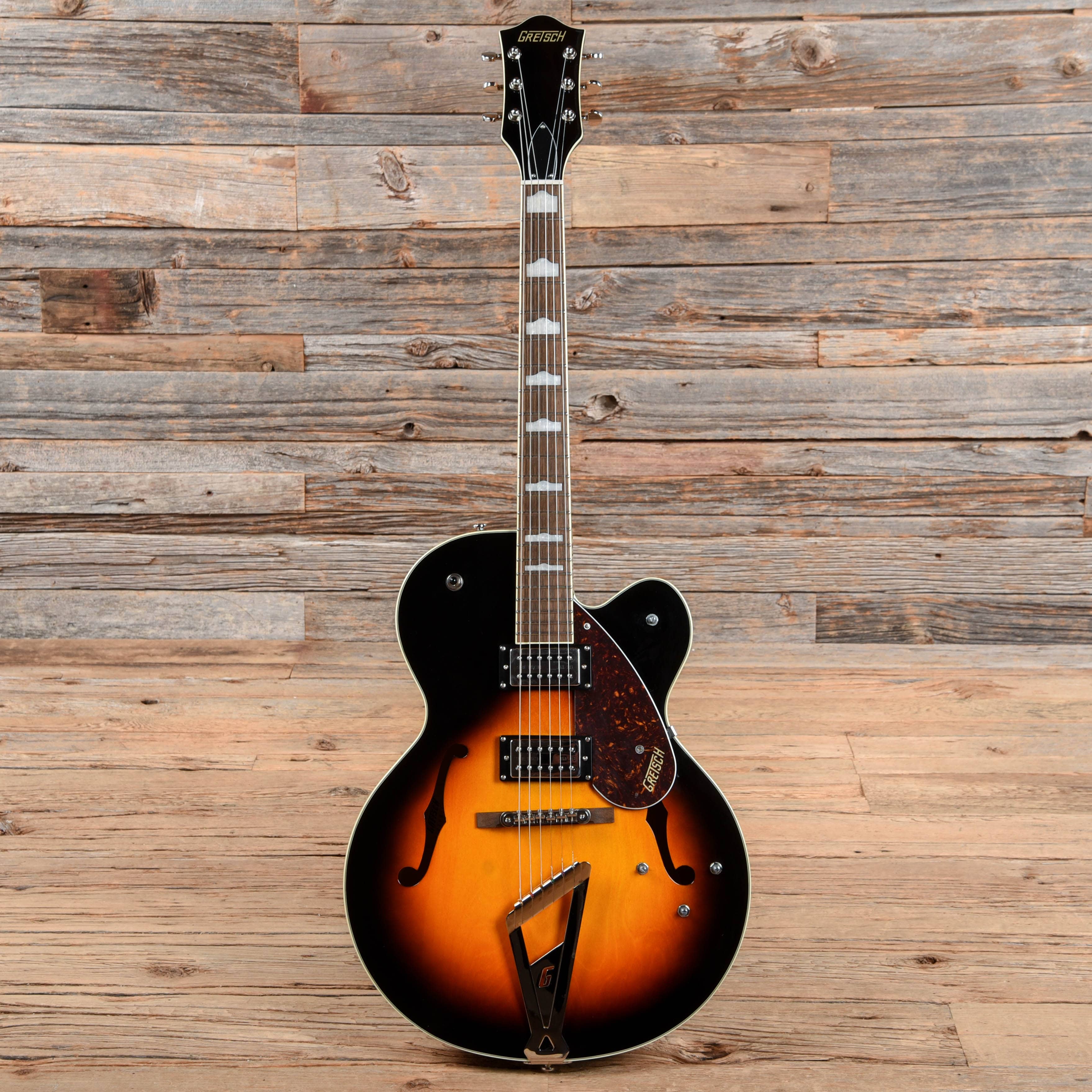 Gretsch G2420 Streamliner Hollow Body Aged Brooklyn Burst 2019 Electric Guitars / Hollow Body