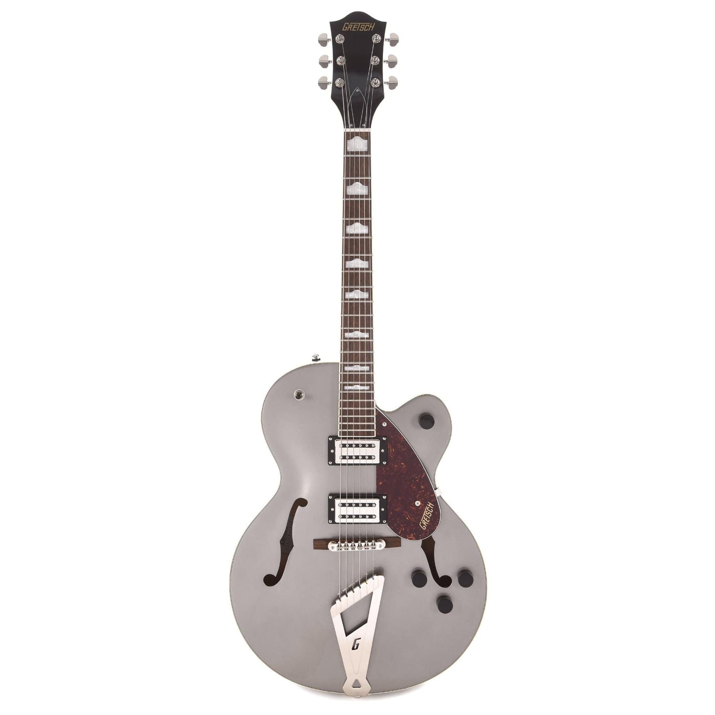 Gretsch G2420 Streamliner Hollow Body Phantom Metallic w/Chromatic II & Broad'Tron BT-2S Pickups Electric Guitars / Hollow Body