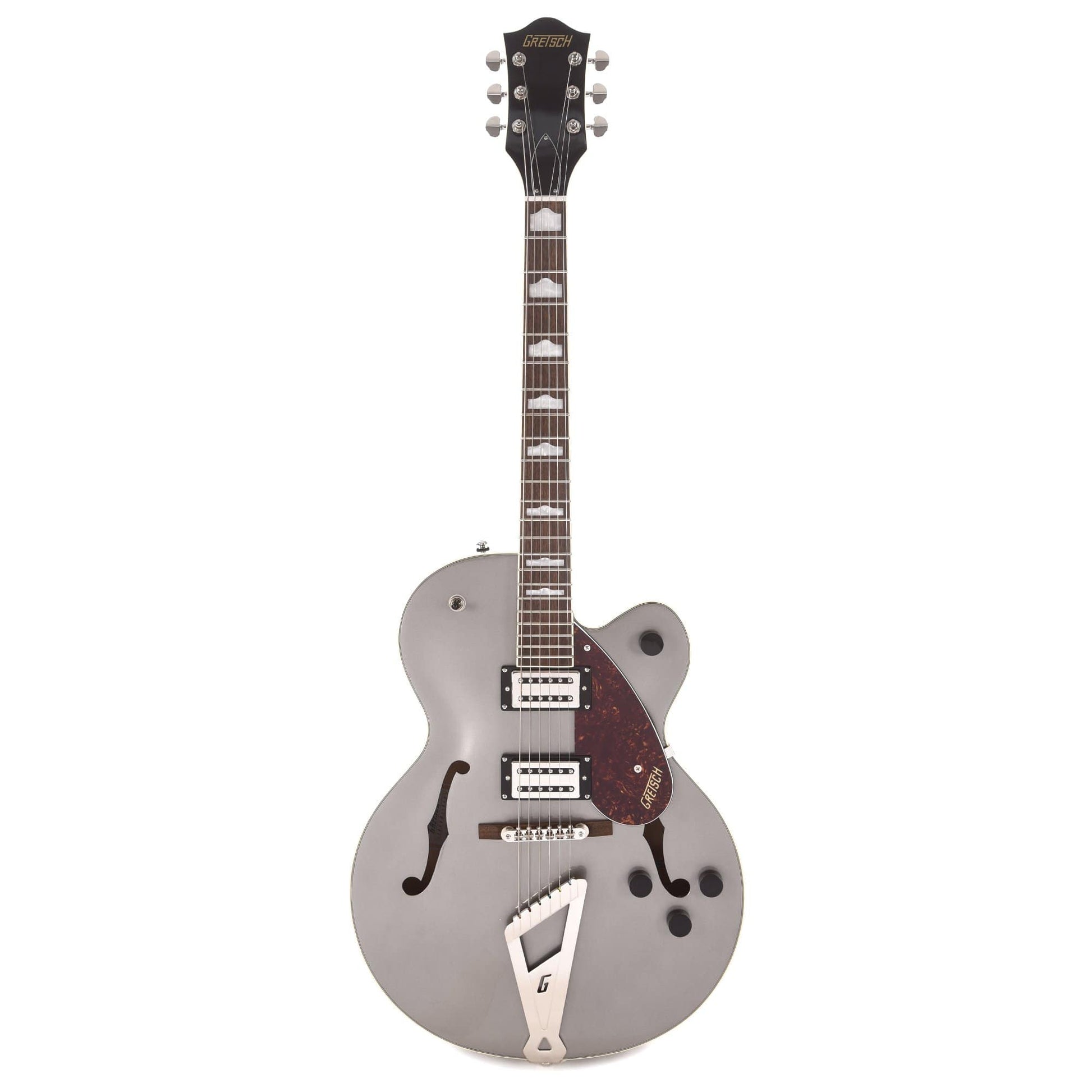 Gretsch G2420 Streamliner Hollow Body Phantom Metallic w/Chromatic II & Broad'Tron BT-2S Pickups Electric Guitars / Hollow Body