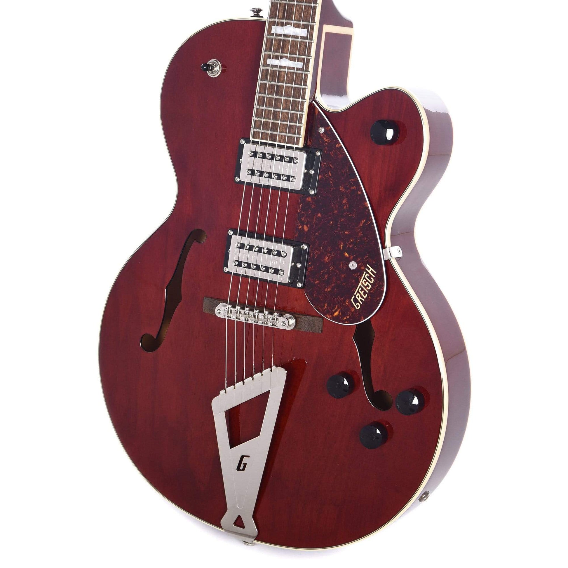 Gretsch G2420 Streamliner Hollow Body Walnut w/V-Stoptail & Broad'Tron Pickups Electric Guitars / Hollow Body