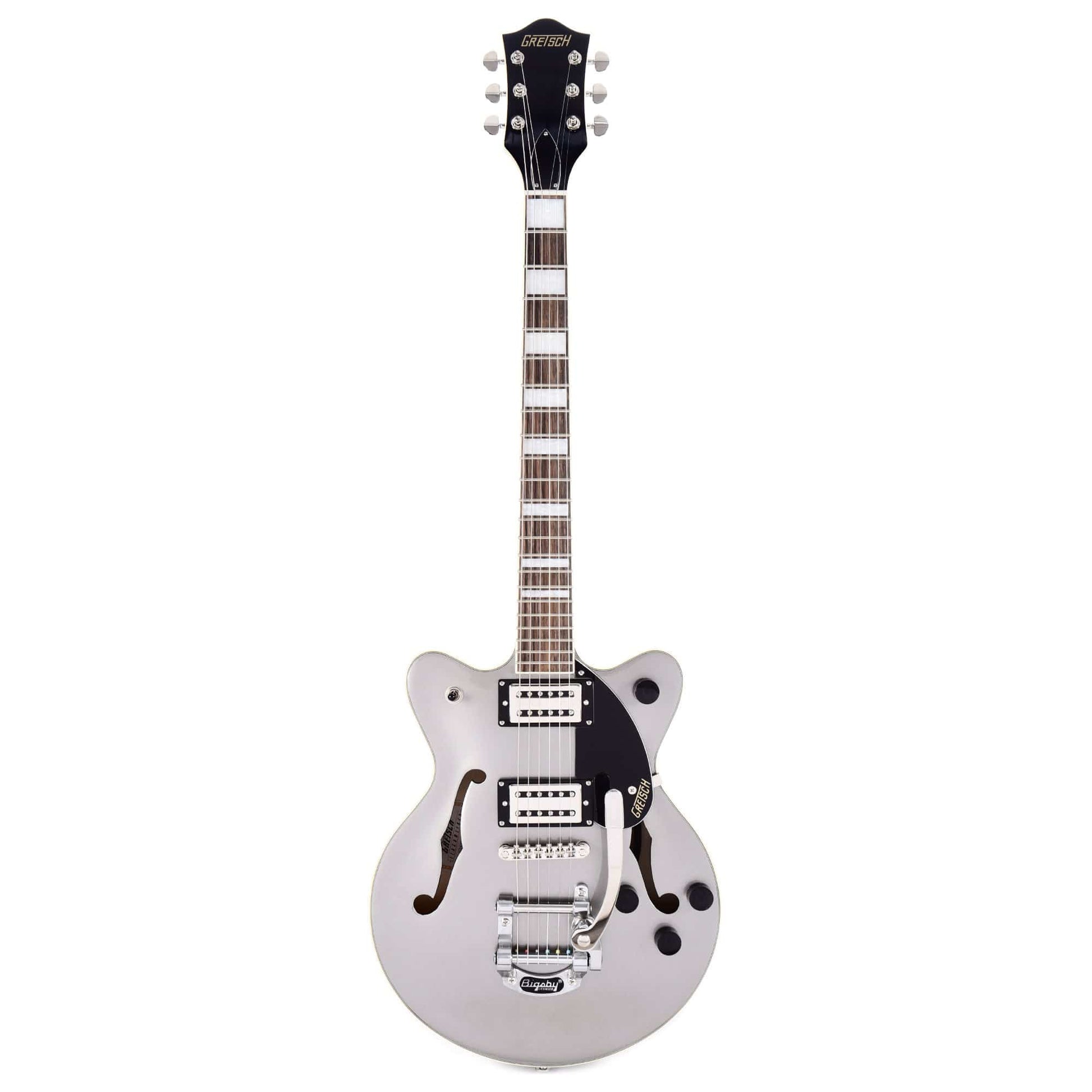 Gretsch G2655T Streamliner Center Block Jr. Phantom Metallic w/Bigsby & Broad'Tron BT-2S Pickups Electric Guitars / Hollow Body