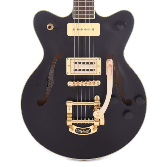 Gretsch G2655TG-P90 Limited Edition Streamliner Center Block Jr. Matte Black w/Bigsby Electric Guitars / Hollow Body