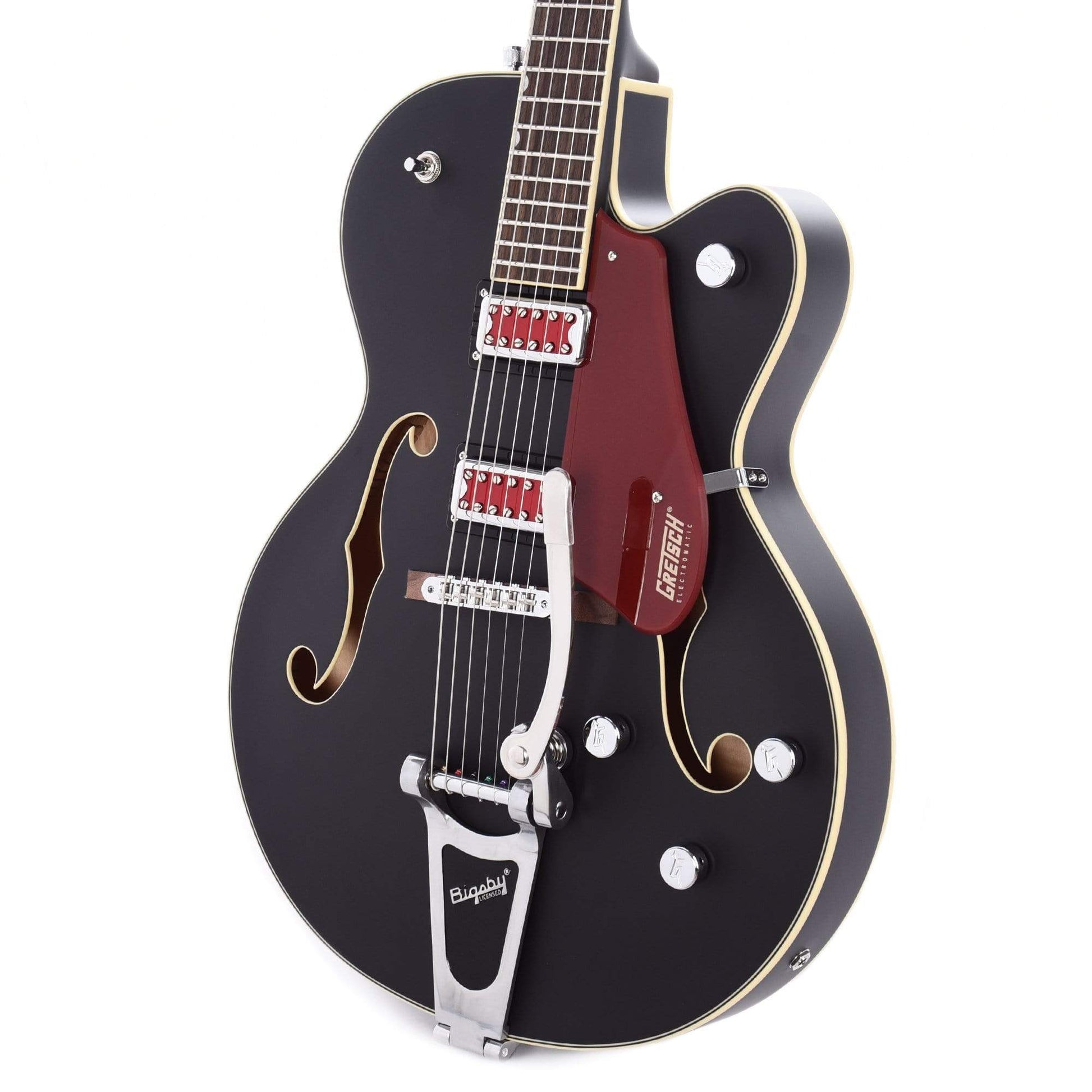 Gretsch G5410T Electromatic "Rat Rod" Hollow Body Single-Cut Matte Black w/Bigsby Electric Guitars / Hollow Body