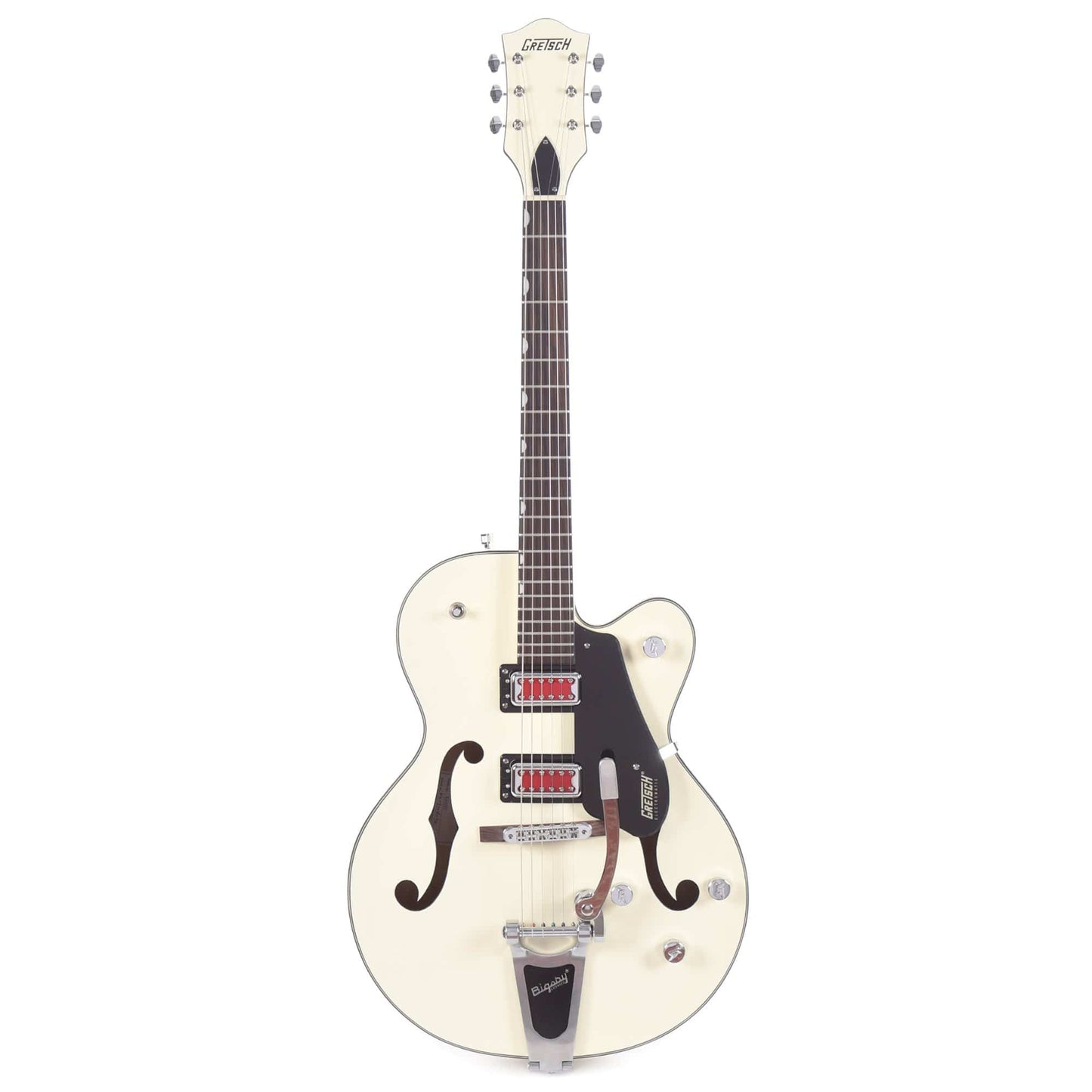 Gretsch G5410T Electromatic "Rat Rod" Hollow Body Single-Cut Matte Vintage White w/Bigsby Electric Guitars / Hollow Body