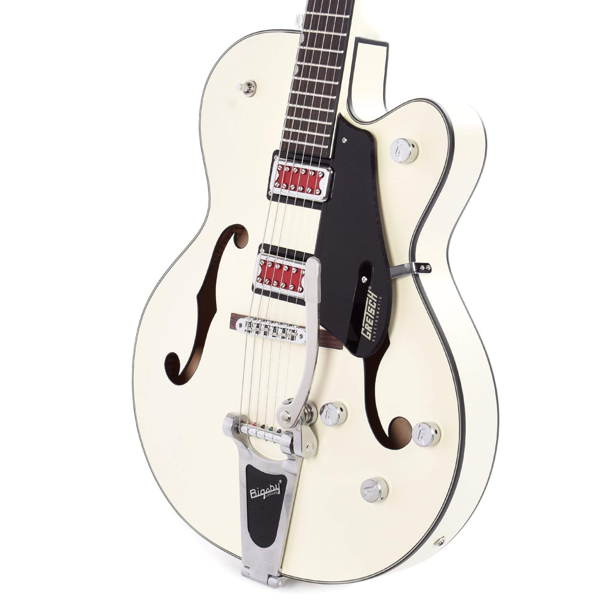 Gretsch G5410T Electromatic "Rat Rod" Hollow Body Single-Cut Matte Vintage White w/Bigsby Electric Guitars / Hollow Body
