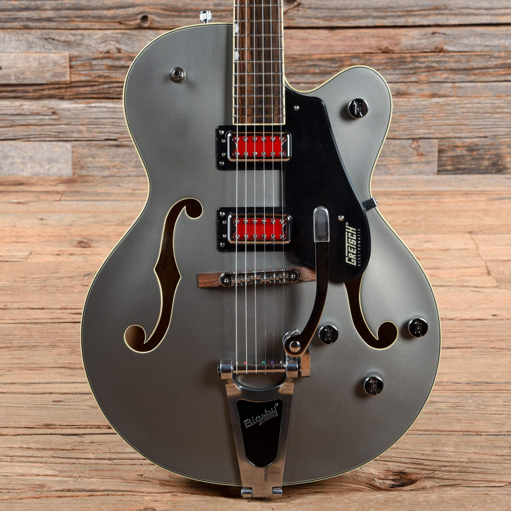 Gretsch G5410T Electromatic "Rat Rod" Hollow Body Single-Cut w/Bigsby Matte Phantom Metallic 2019 Electric Guitars / Hollow Body