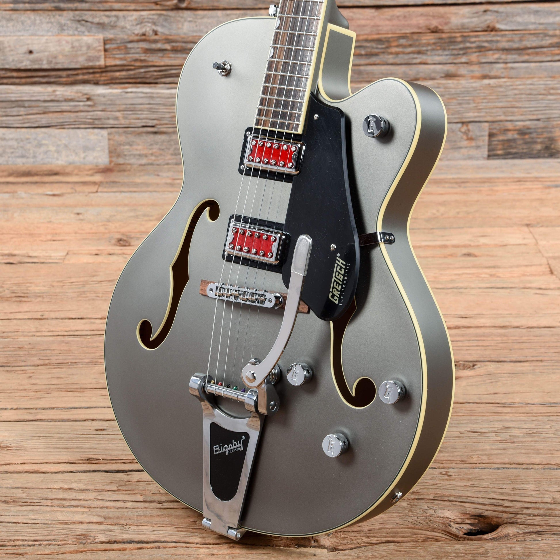 Gretsch G5410T Electromatic "Rat Rod" Hollow Body Single-Cut w/Bigsby Matte Phantom Metallic 2019 Electric Guitars / Hollow Body