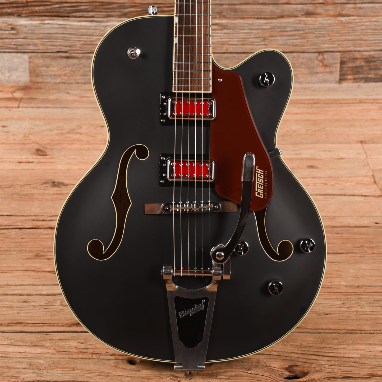 Gretsch G5410T Electromatic "Rat Rod" Hollow Body Single Cutaway Matte Black 2020 Electric Guitars / Hollow Body