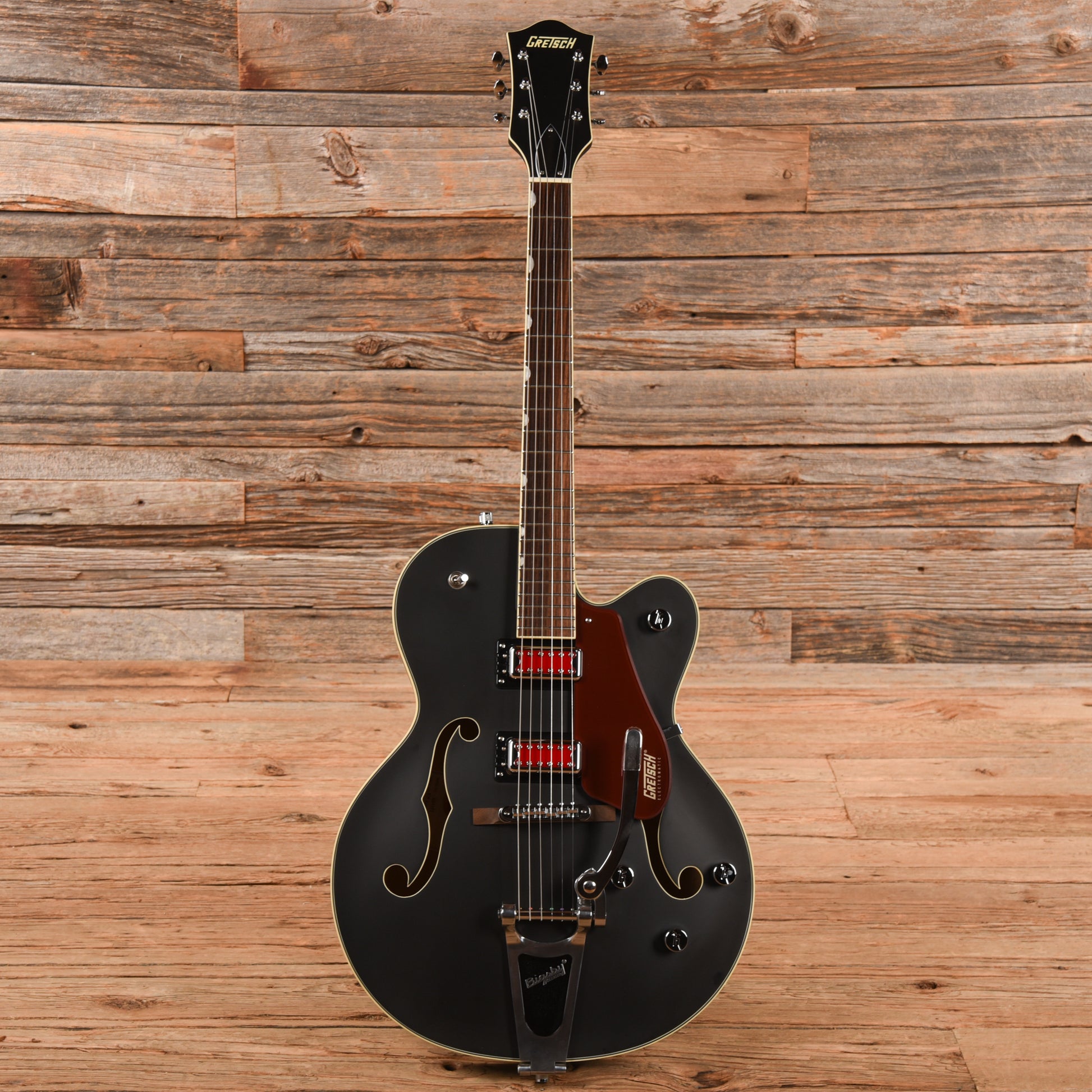 Gretsch G5410T Electromatic "Rat Rod" Hollow Body Single Cutaway Matte Black 2020 Electric Guitars / Hollow Body