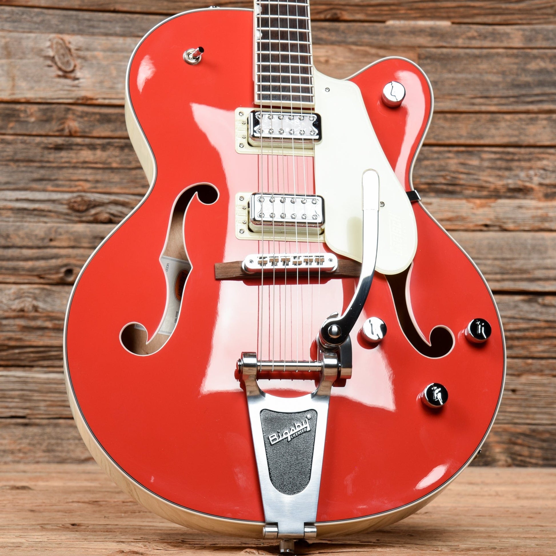 Gretsch G5410T Electromatic Tri-Five Two-Tone Fiesta Red/Vintage White 2021 Electric Guitars / Hollow Body