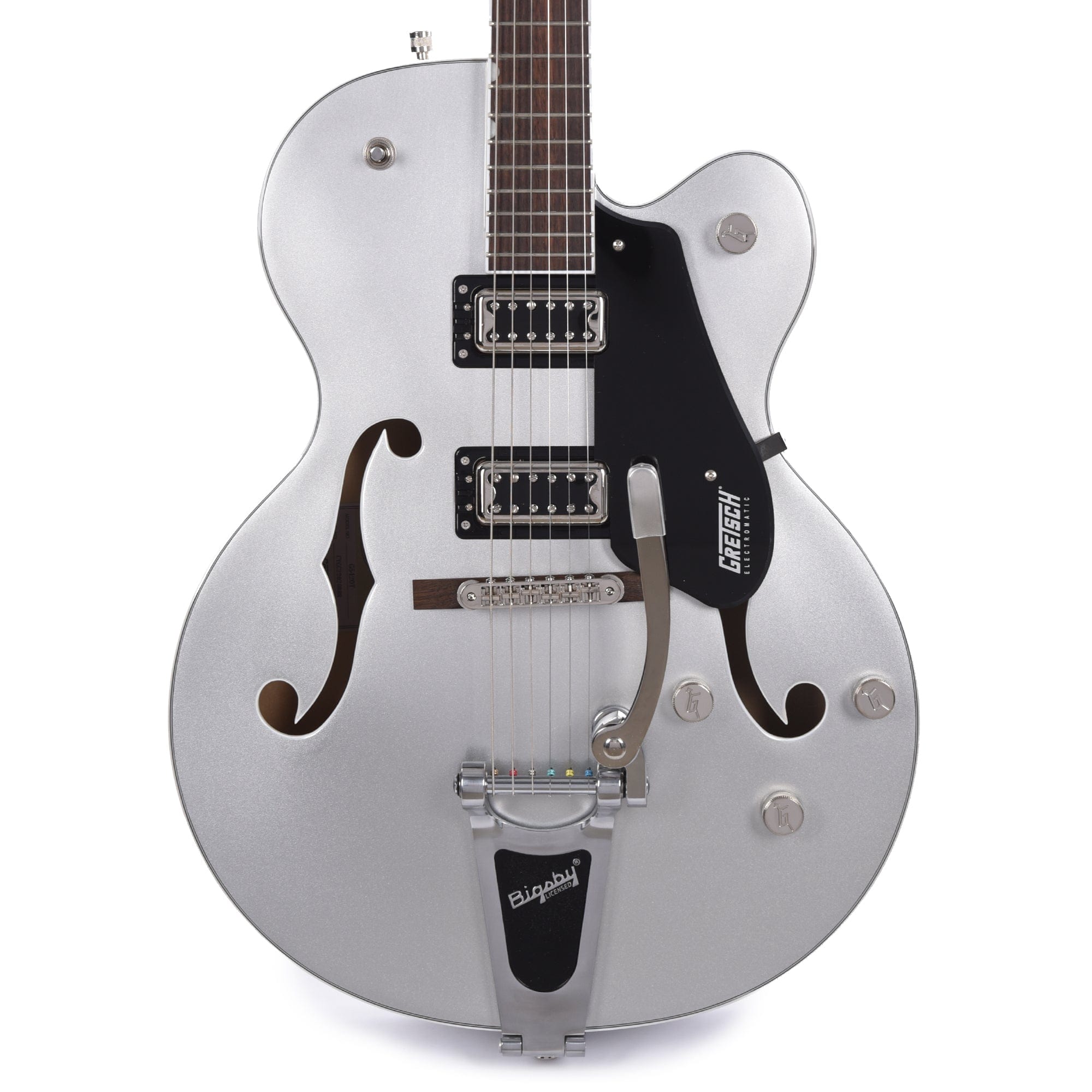 Gretsch G5420T Electromatic Hollow-Body Single Cut Airline Silver w/Bigsby Electric Guitars / Hollow Body