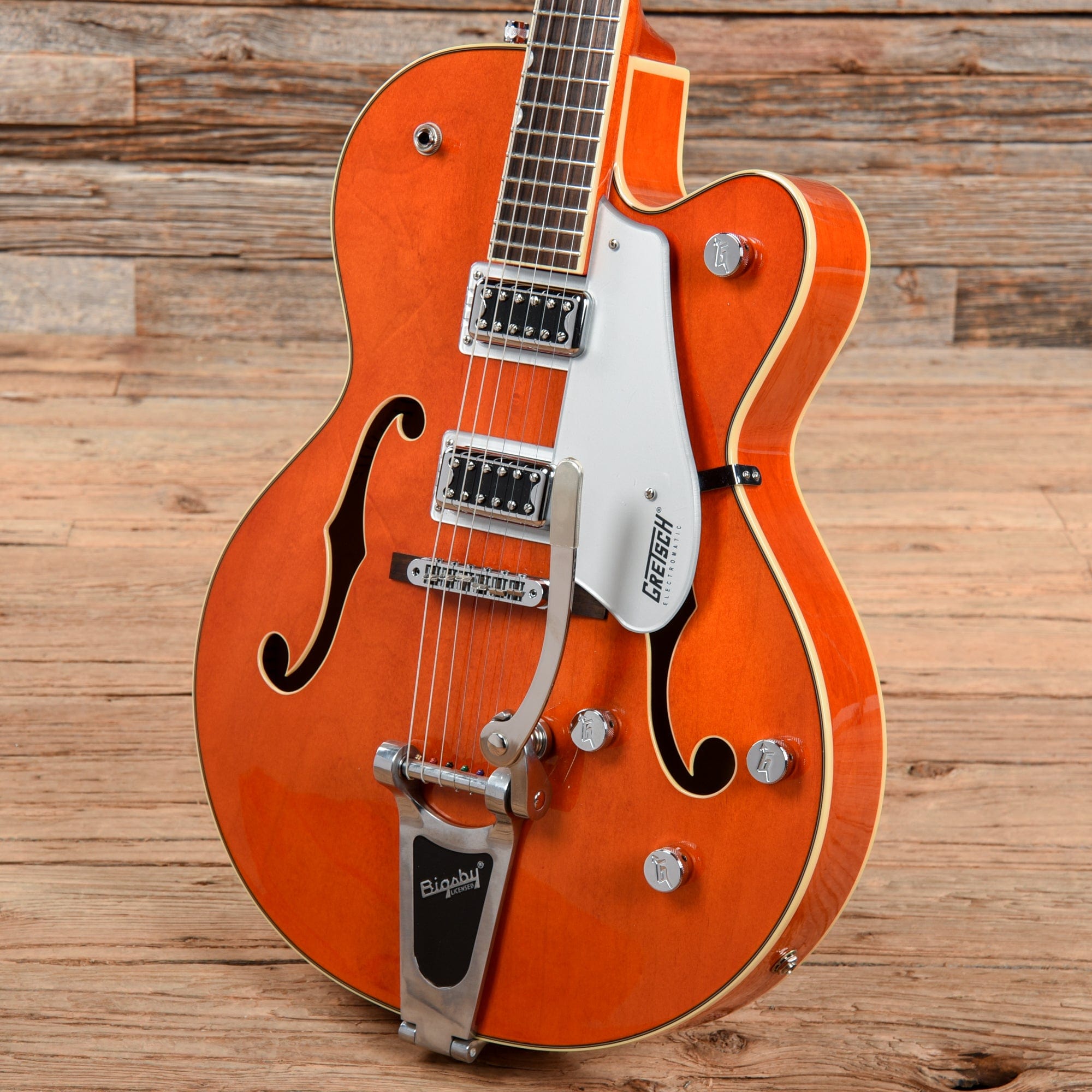 Gretsch G5420T Electromatic Hollow Body Single-Cut with Bigsby Orange Stain 2016 Electric Guitars / Hollow Body