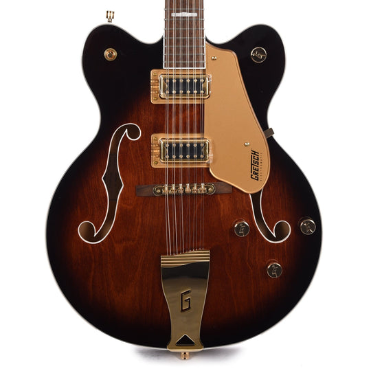 Gretsch G5422G 12-String Electromatic Hollow-Body Double Cut Single Barrel Burst Electric Guitars / Hollow Body