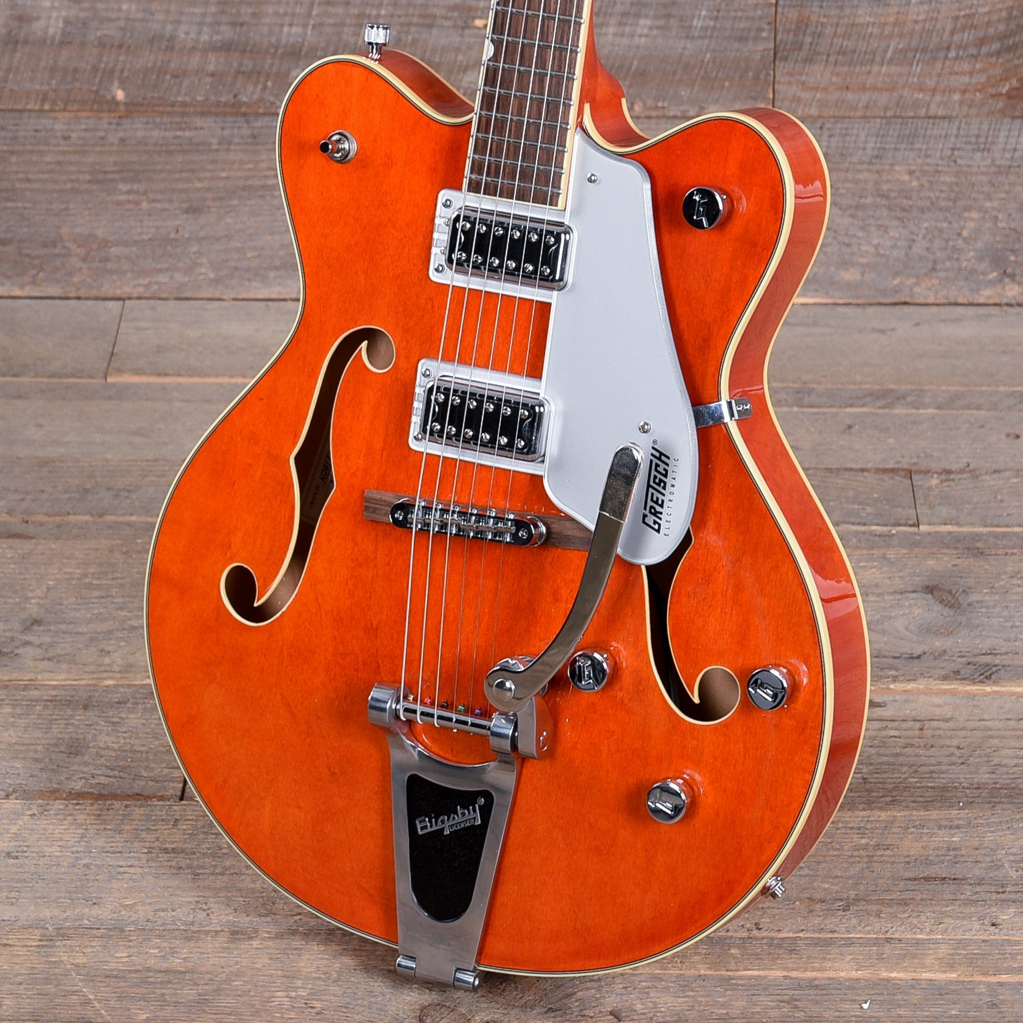 Gretsch G5422T Electromatic Hollow Body Double-cut with Bigsby Orange Stain Electric Guitars / Hollow Body