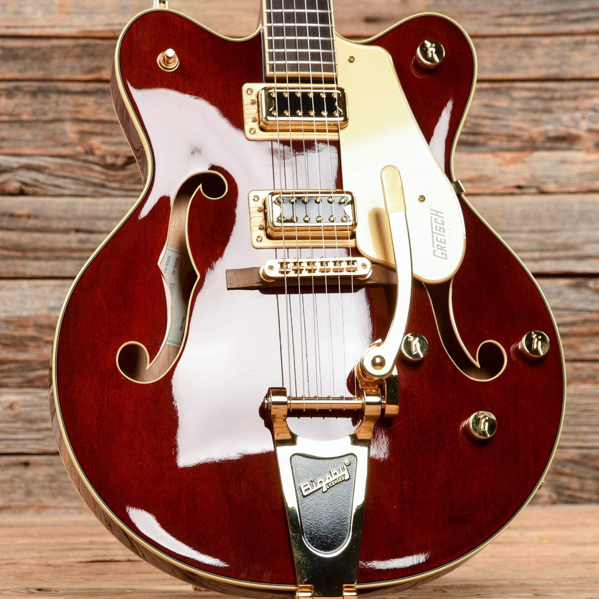 Gretsch G5422T Electromatic Hollow Body Transparent Red Electric Guitars / Hollow Body