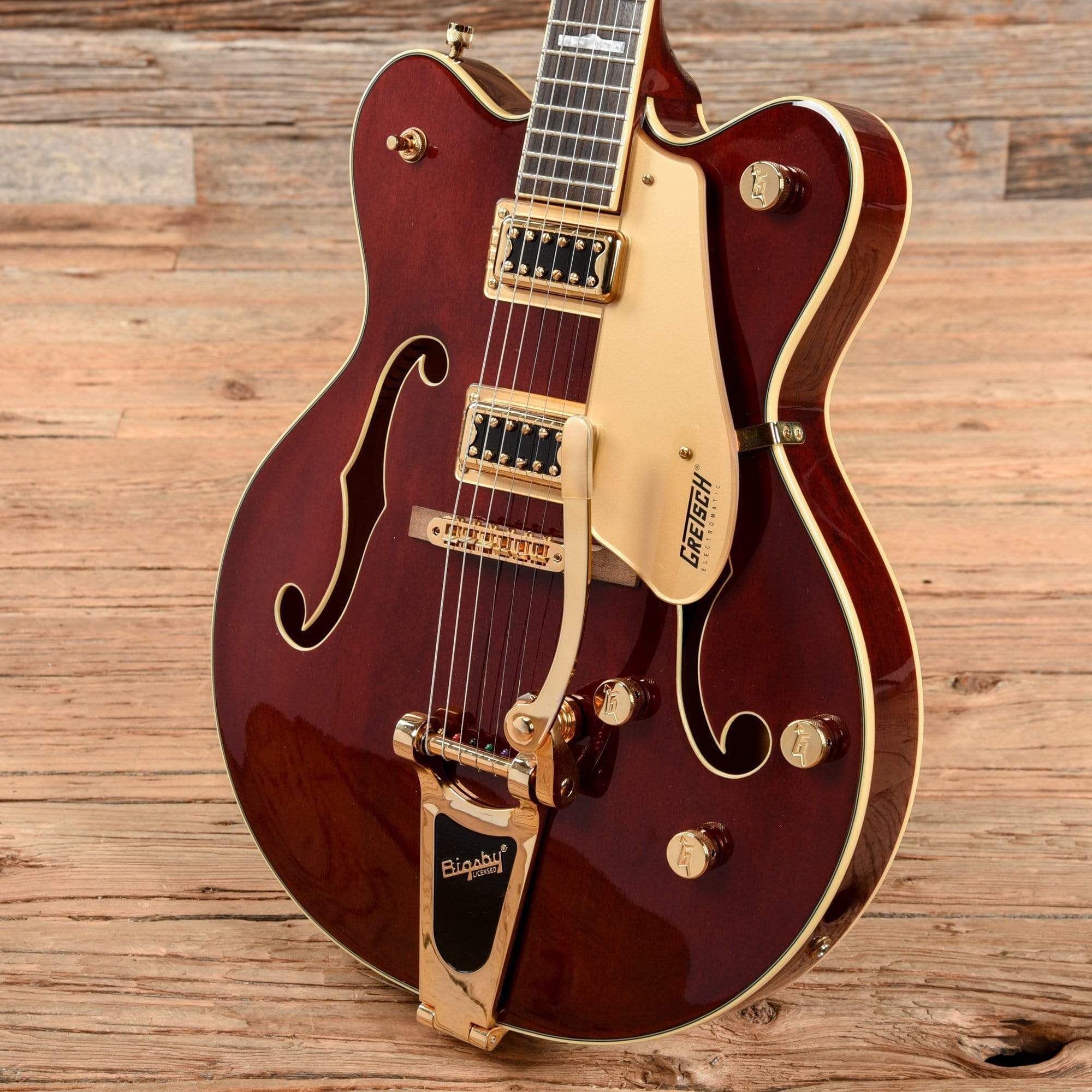 Gretsch G5422T Electromatic Hollow Body Transparent Red Electric Guitars / Hollow Body