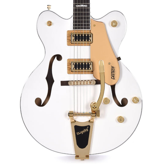 Gretsch G5422TG Electromatic Hollow-Body Double Cut Snowcrest White w/Bigsby Electric Guitars / Hollow Body