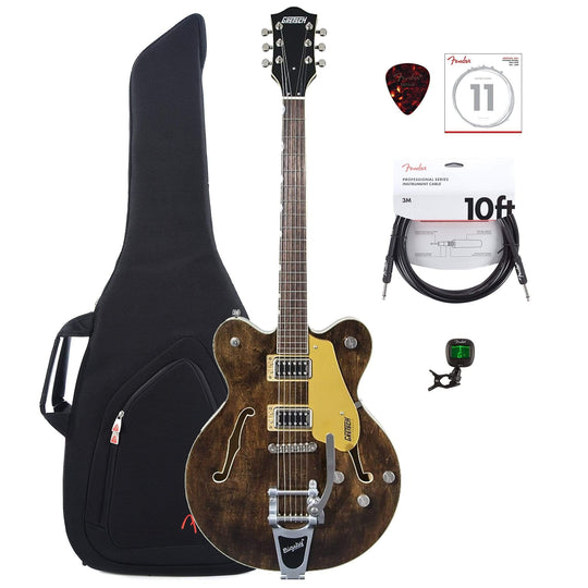 Gretsch G5622T Electromatic Center Block Double-Cut Imperial Stain w/Bigsby w/Gig Bag, Tuner, (1) Cable, Picks and Strings Bundle Electric Guitars / Hollow Body
