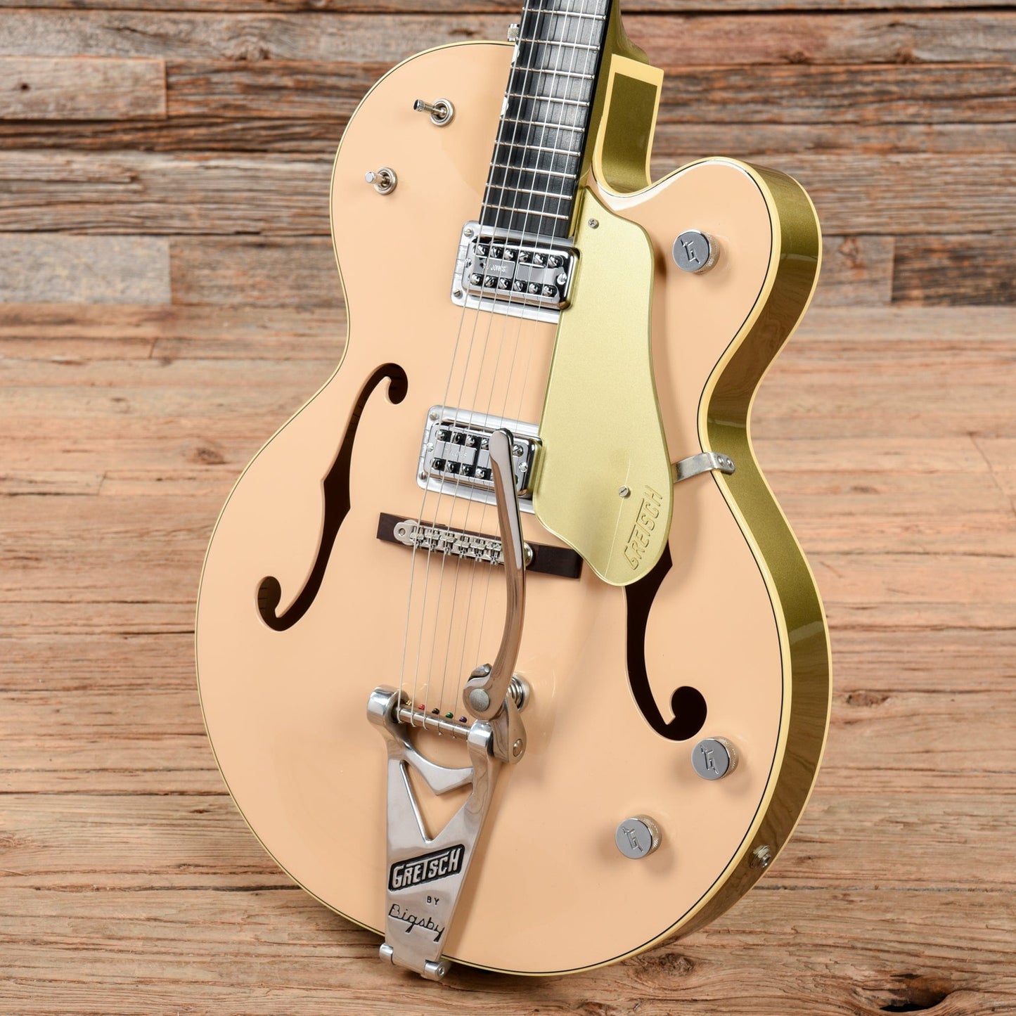 Gretsch G6118T-125 125th Anniversary Jaguar Tan 2008 Electric Guitars / Hollow Body