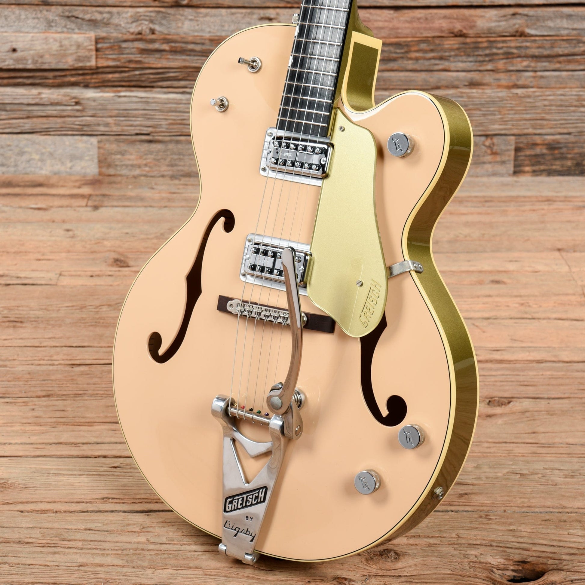 Gretsch G6118T-125 125th Anniversary Jaguar Tan 2008 Electric Guitars / Hollow Body