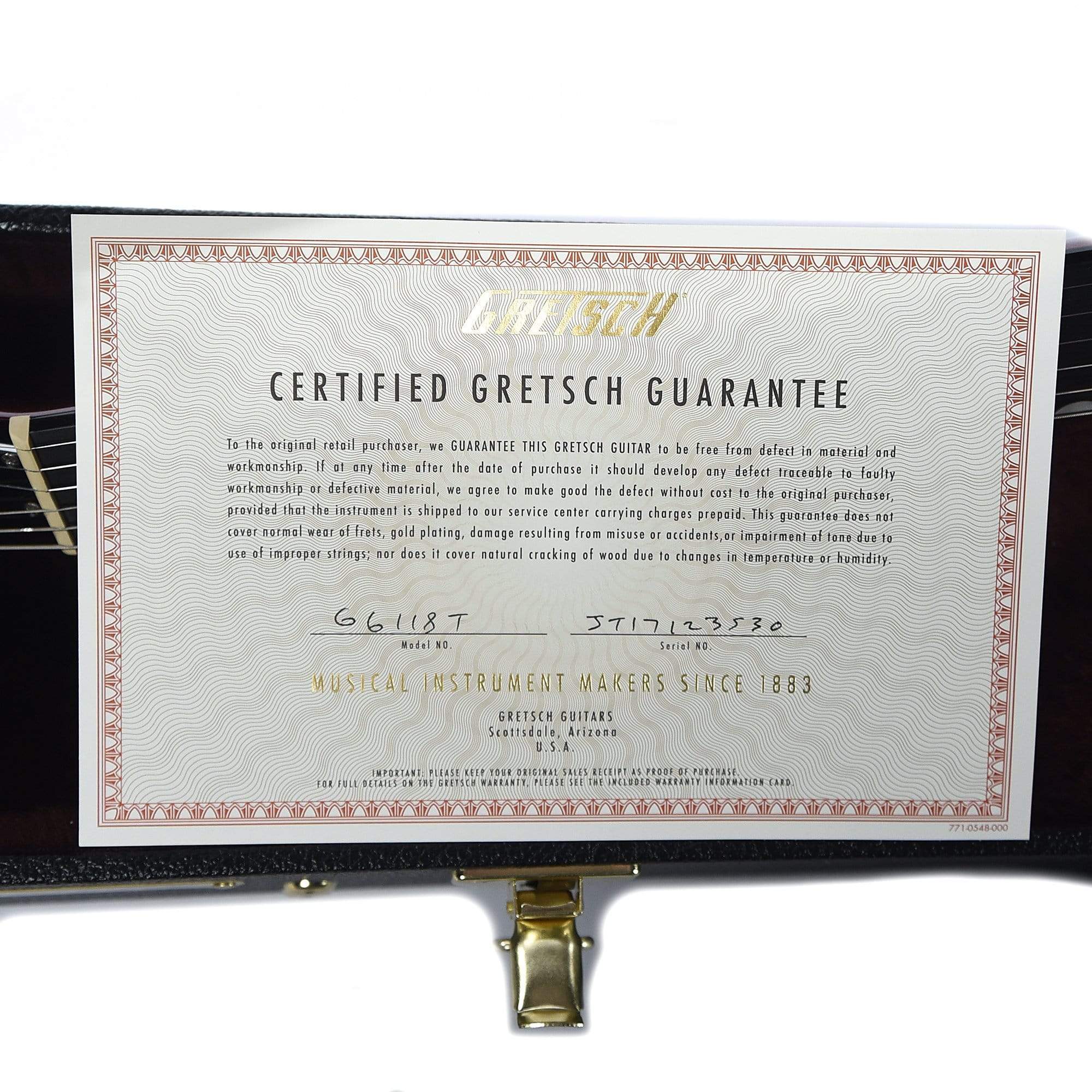 Gretsch G6118T-135 135th Anniversary 2-Tone Casino Gold on Dark Cherry Metallic Electric Guitars / Hollow Body
