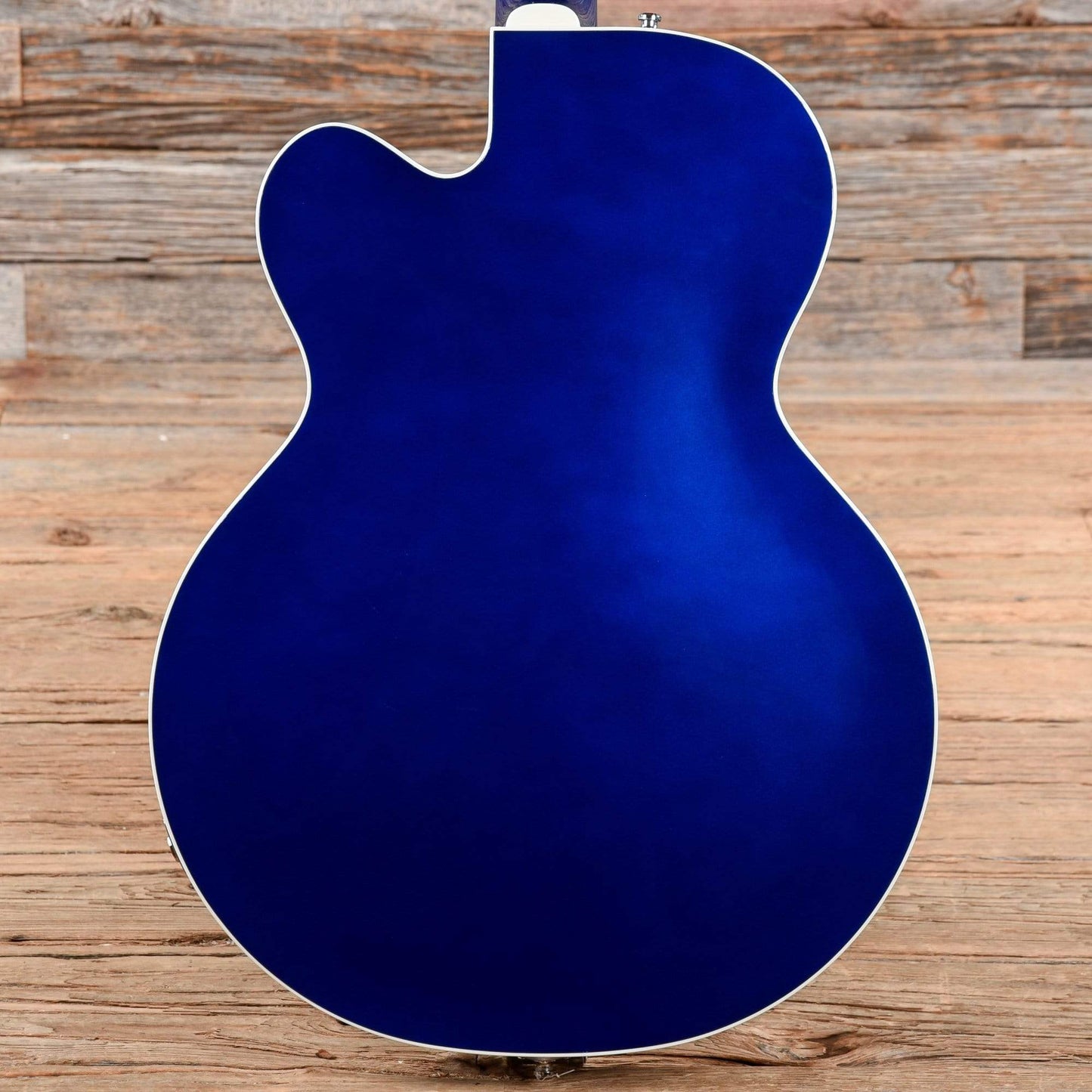 Gretsch G6118T Players Edition Anniversary 2 Tone Iridium Silver/Azure Metallic w/String Thru Bigsby Electric Guitars / Hollow Body