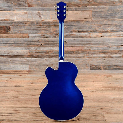 Gretsch G6118T Players Edition Anniversary 2 Tone Iridium Silver/Azure Metallic w/String Thru Bigsby Electric Guitars / Hollow Body