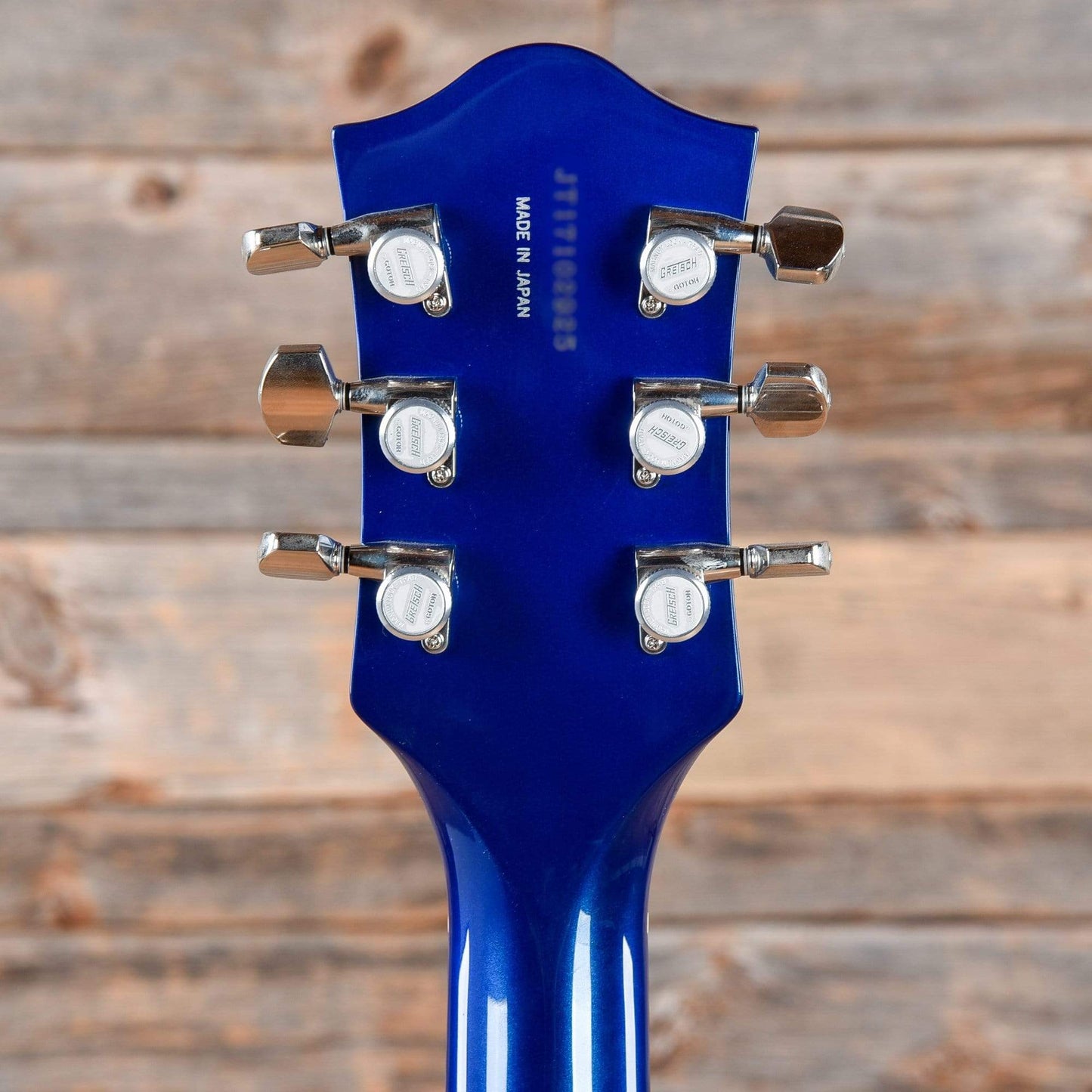 Gretsch G6118T Players Edition Anniversary 2 Tone Iridium Silver/Azure Metallic w/String Thru Bigsby Electric Guitars / Hollow Body