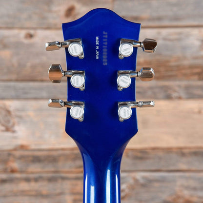 Gretsch G6118T Players Edition Anniversary 2 Tone Iridium Silver/Azure Metallic w/String Thru Bigsby Electric Guitars / Hollow Body