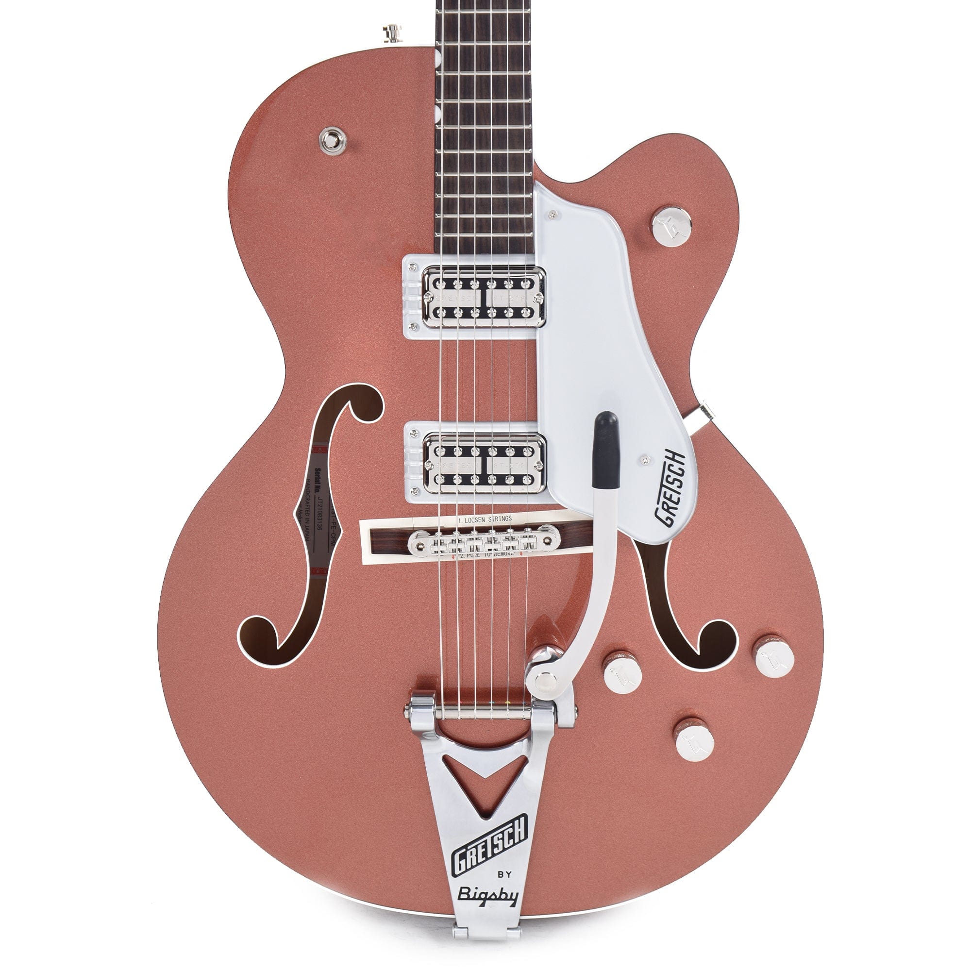 Gretsch G6118T Players Edition Anniversary Hollow Body Two-Tone Copper Metallic/Sahara Metallic w/Bigsby Electric Guitars / Hollow Body