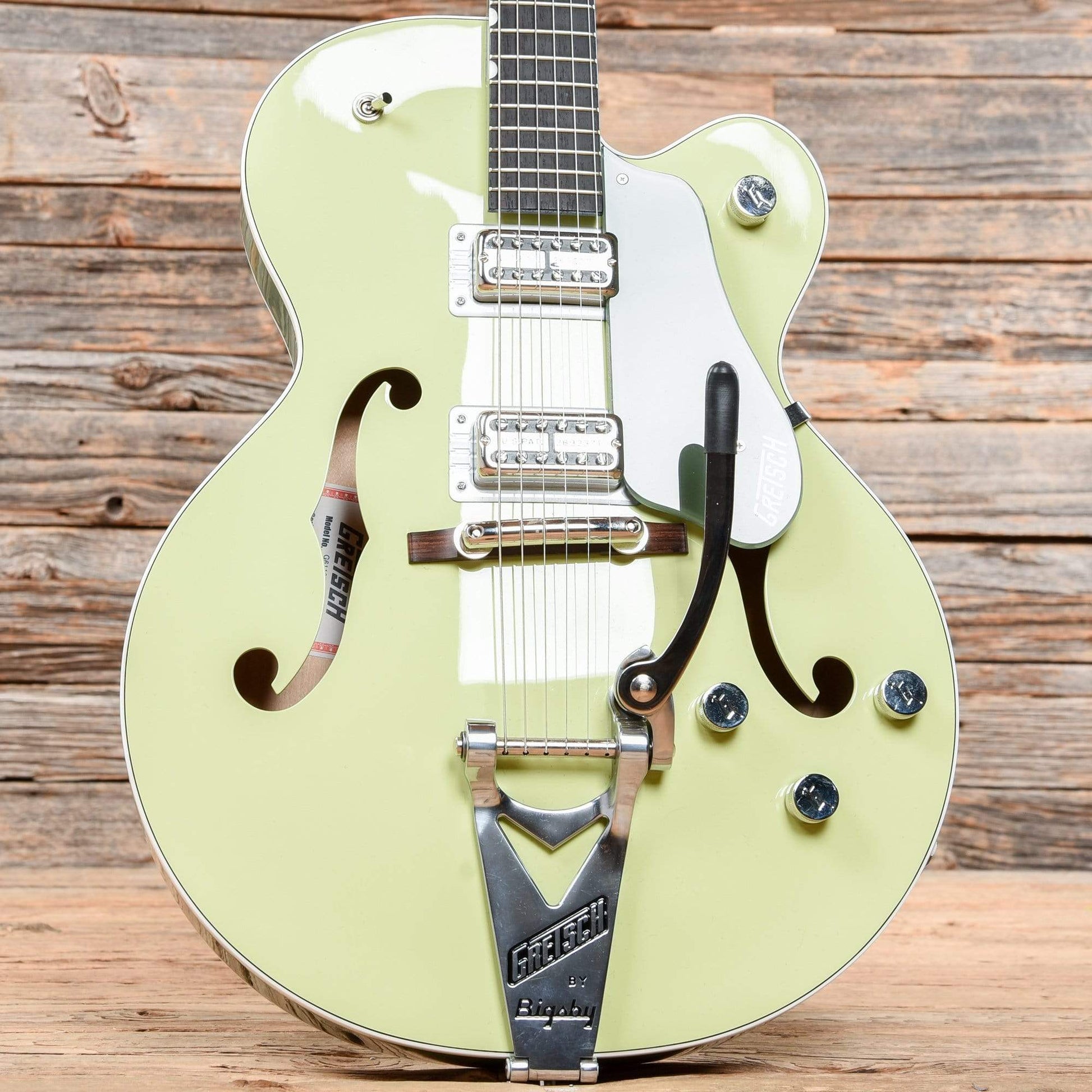 Gretsch G6118T-SGR Players Edition Anniversary 2-Tone Smoke Green 2018 Electric Guitars / Hollow Body