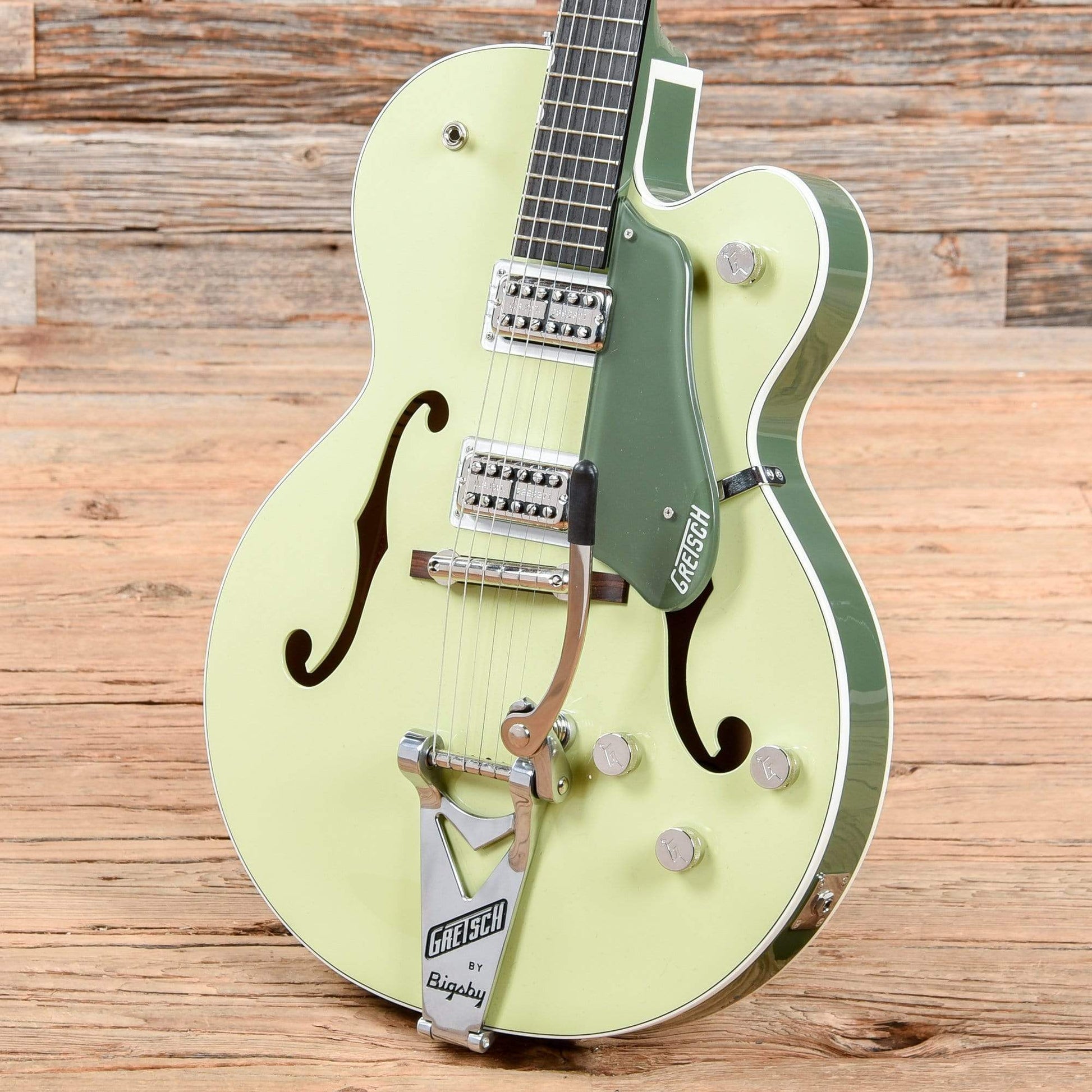 Gretsch G6118T-SGR Players Edition Anniversary 2-Tone Smoke Green 2018 Electric Guitars / Hollow Body