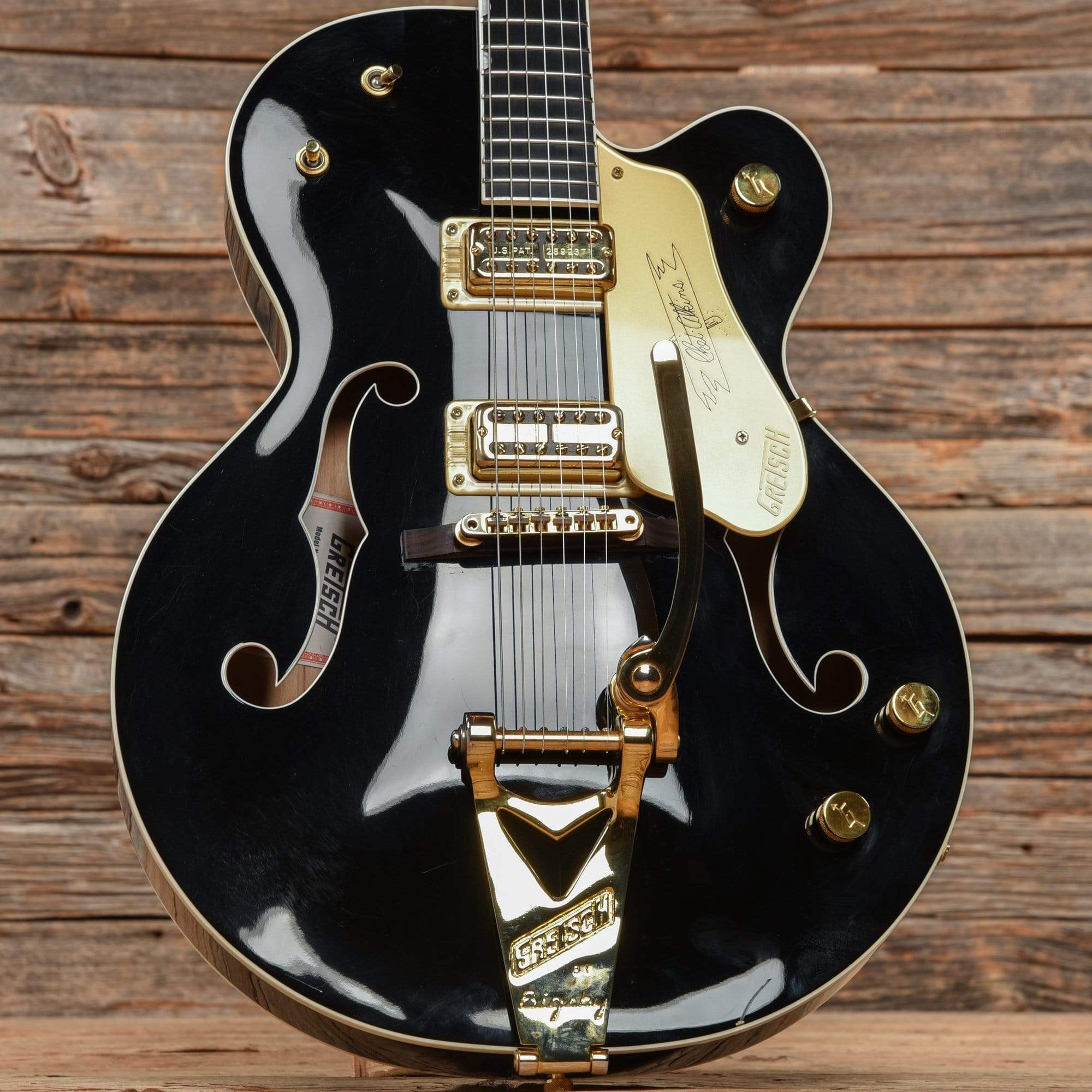 Gretsch G6120 Chet Atkins Hollowbody Black 2013 Electric Guitars / Hollow Body