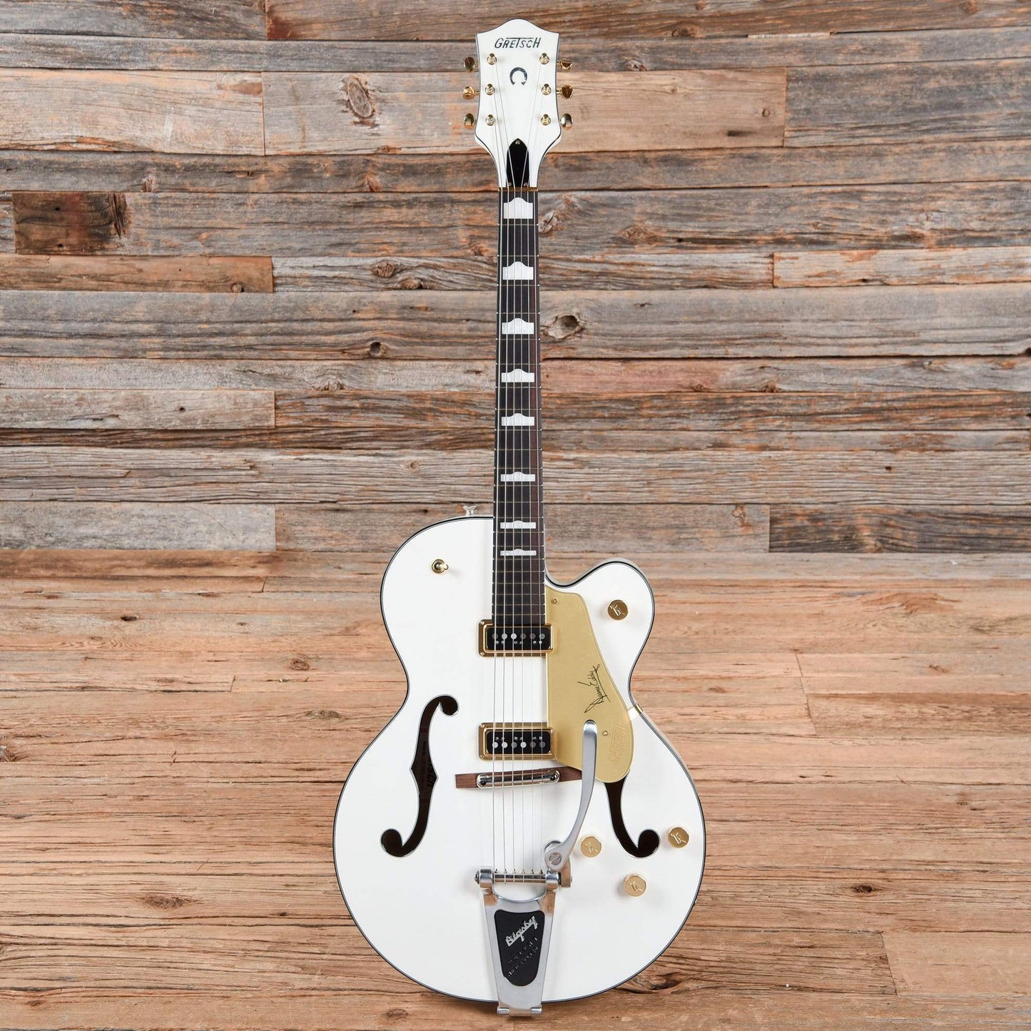 Gretsch G6120DE Duane Eddy Pearl White w/Bigsby Electric Guitars / Hollow Body