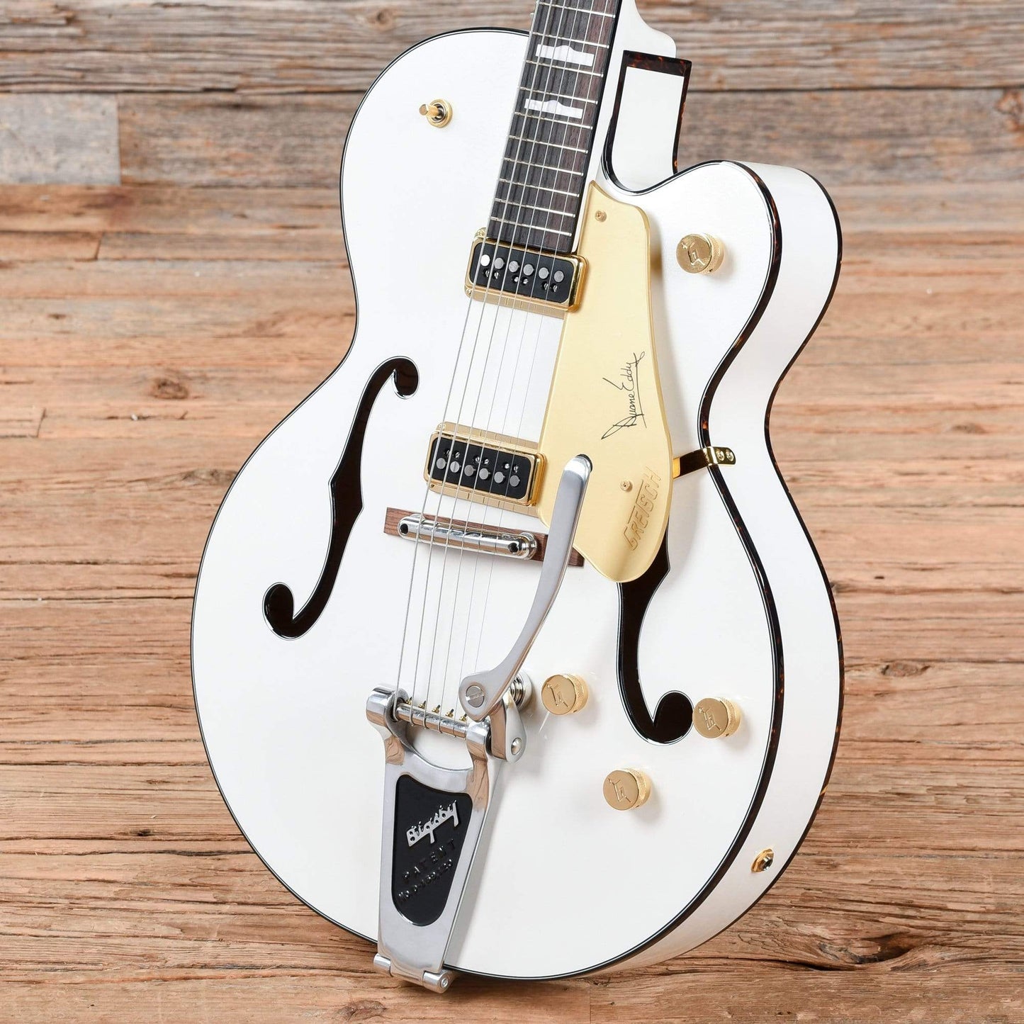 Gretsch G6120DE Duane Eddy Pearl White w/Bigsby Electric Guitars / Hollow Body
