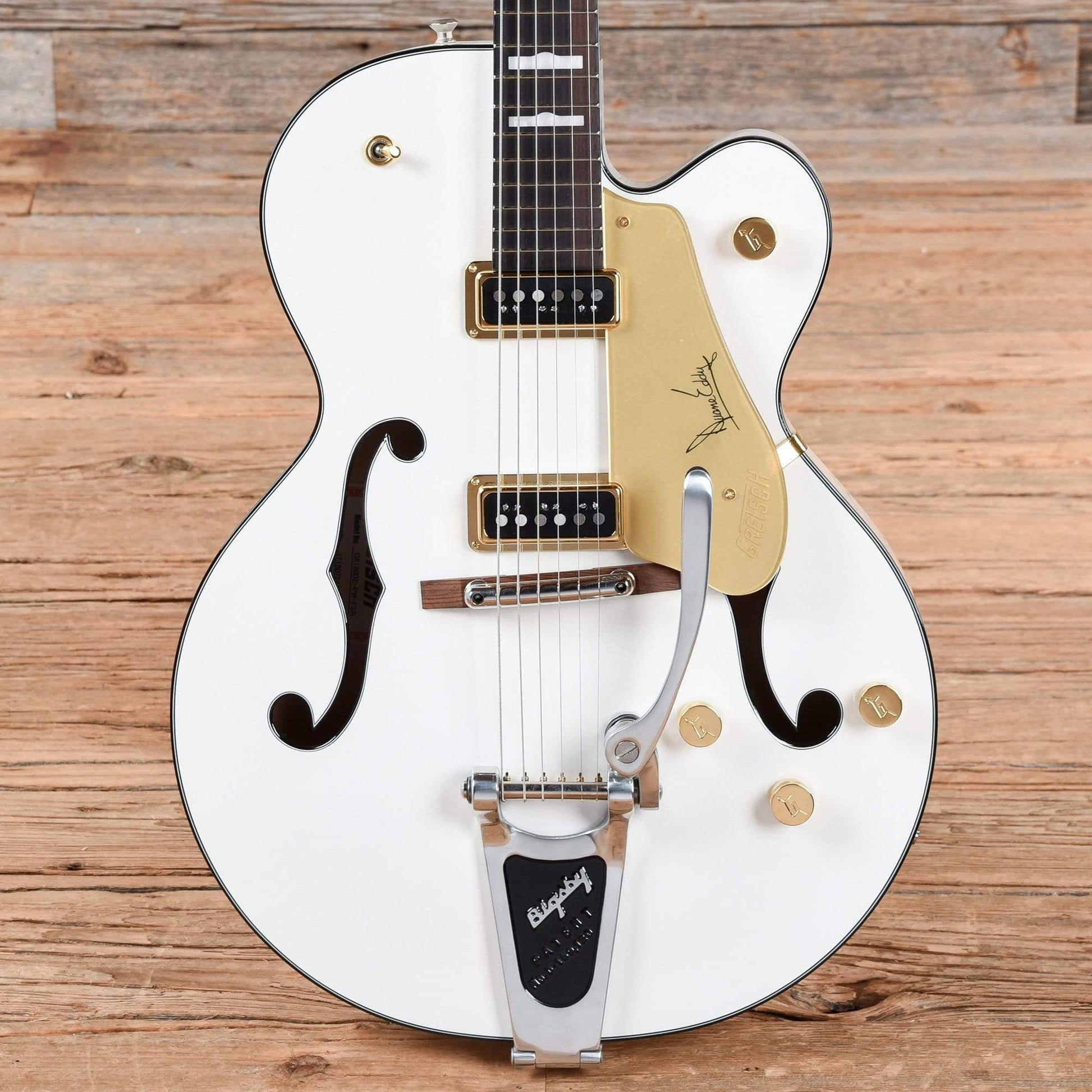 Gretsch G6120DE Duane Eddy Pearl White w/Bigsby Electric Guitars / Hollow Body