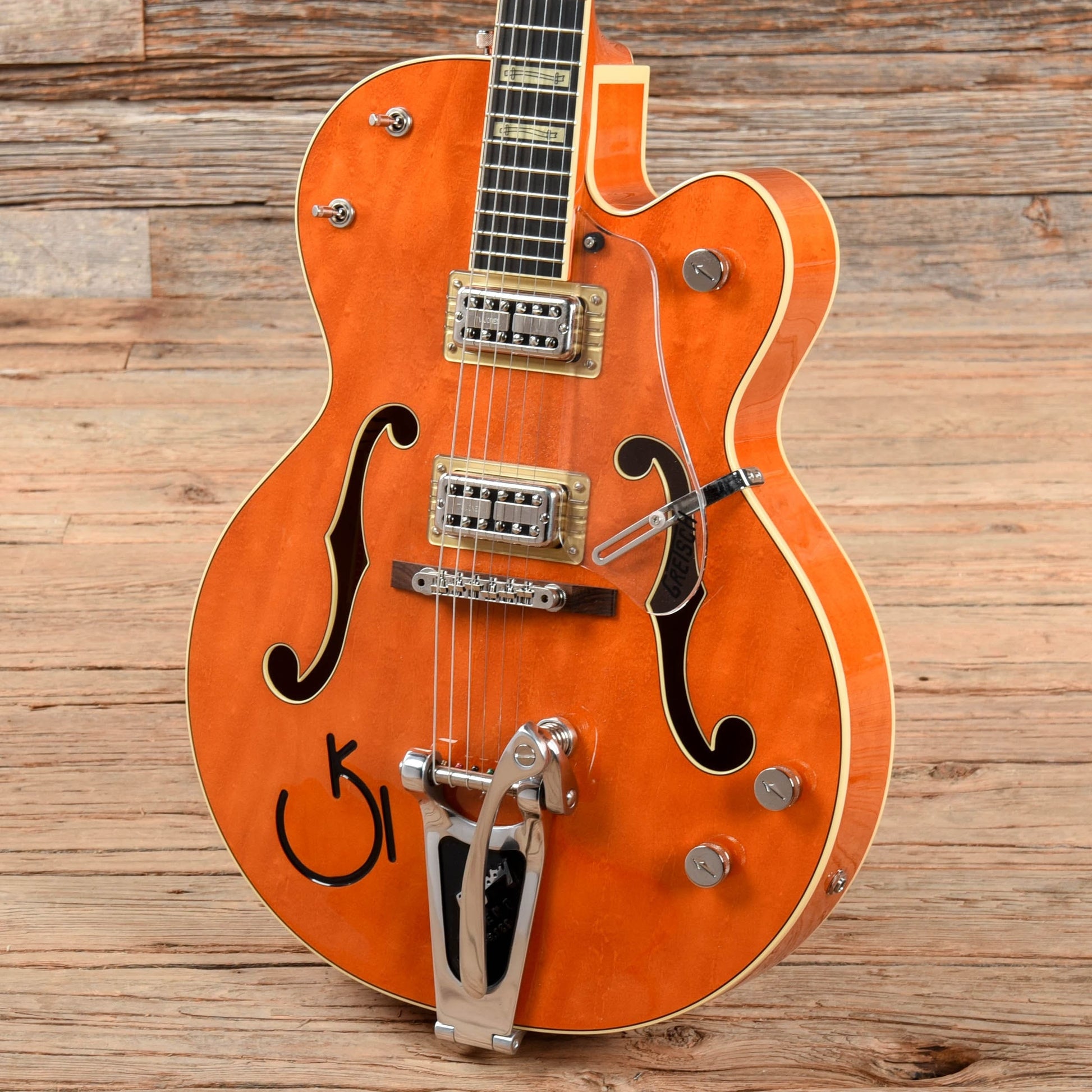 Gretsch G6120RHH Reverend Horton Heat Orange Stain Lacquer 2018 Electric Guitars / Hollow Body