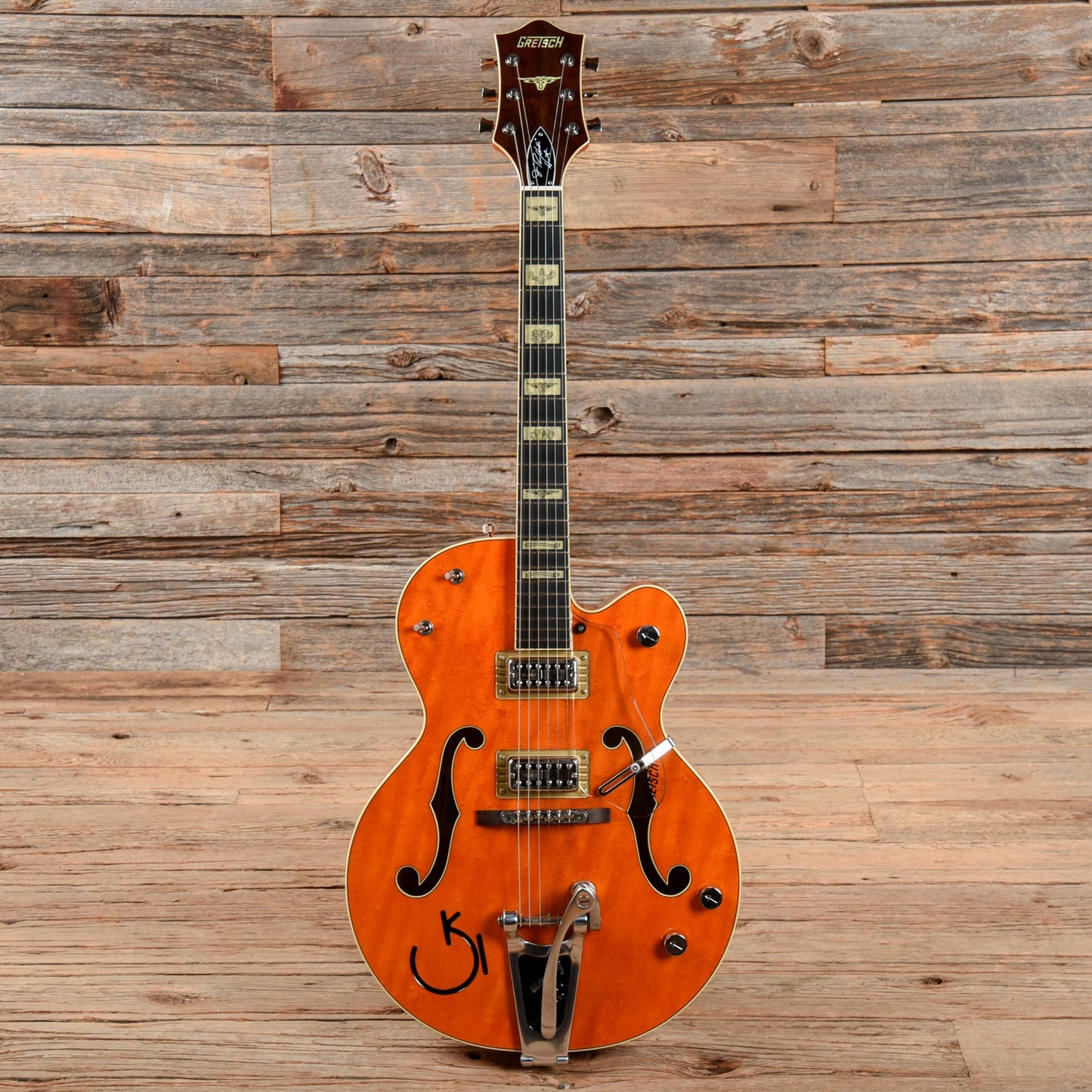 Gretsch G6120RHH Reverend Horton Heat Orange Stain Lacquer 2018 Electric Guitars / Hollow Body