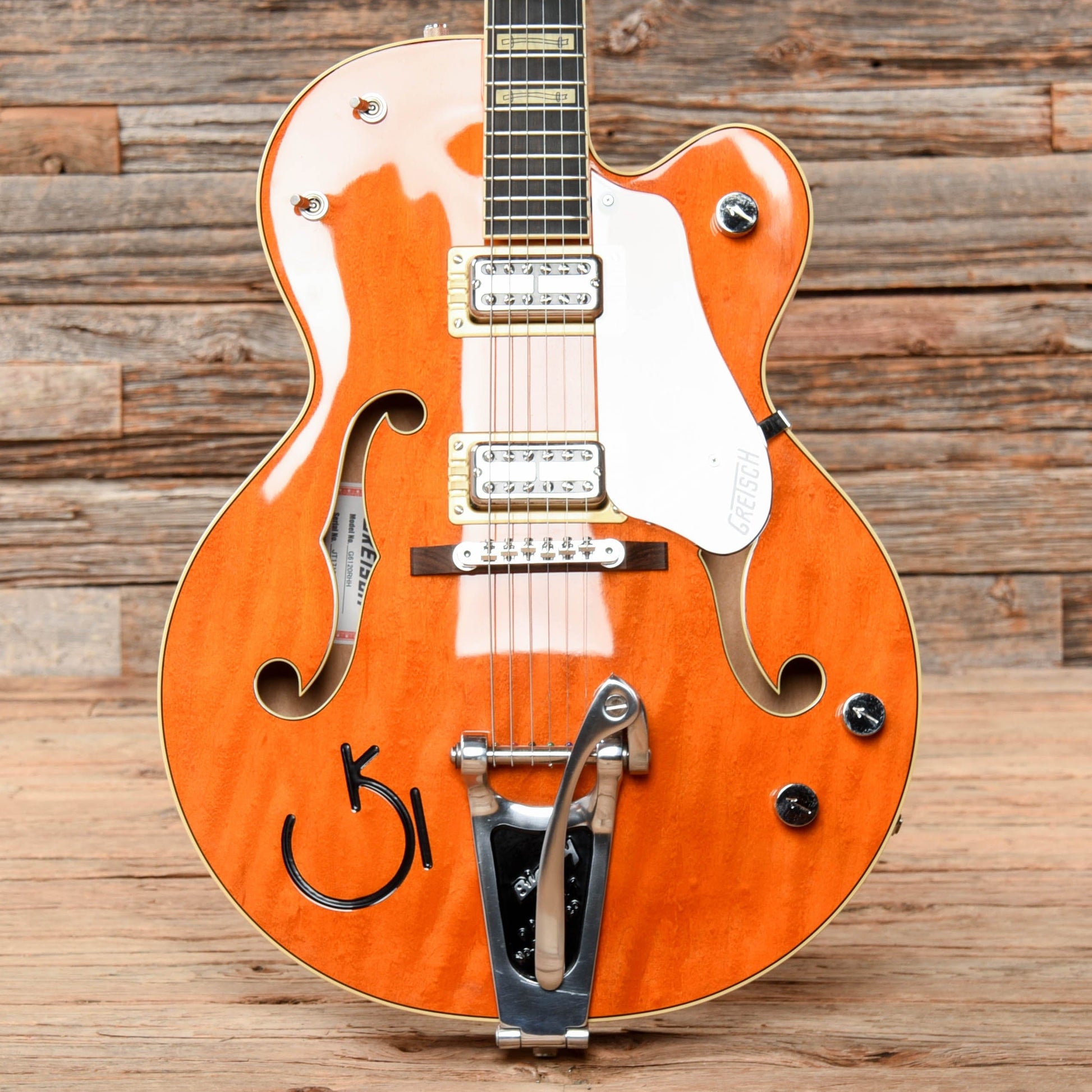Gretsch G6120RHH Reverend Horton Heat Orange Stain Lacquer 2018 Electric Guitars / Hollow Body