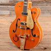 Gretsch G6120T-55 Vintage Select '55 Chet Atkins Hollow Body Orange 2020 Electric Guitars / Hollow Body