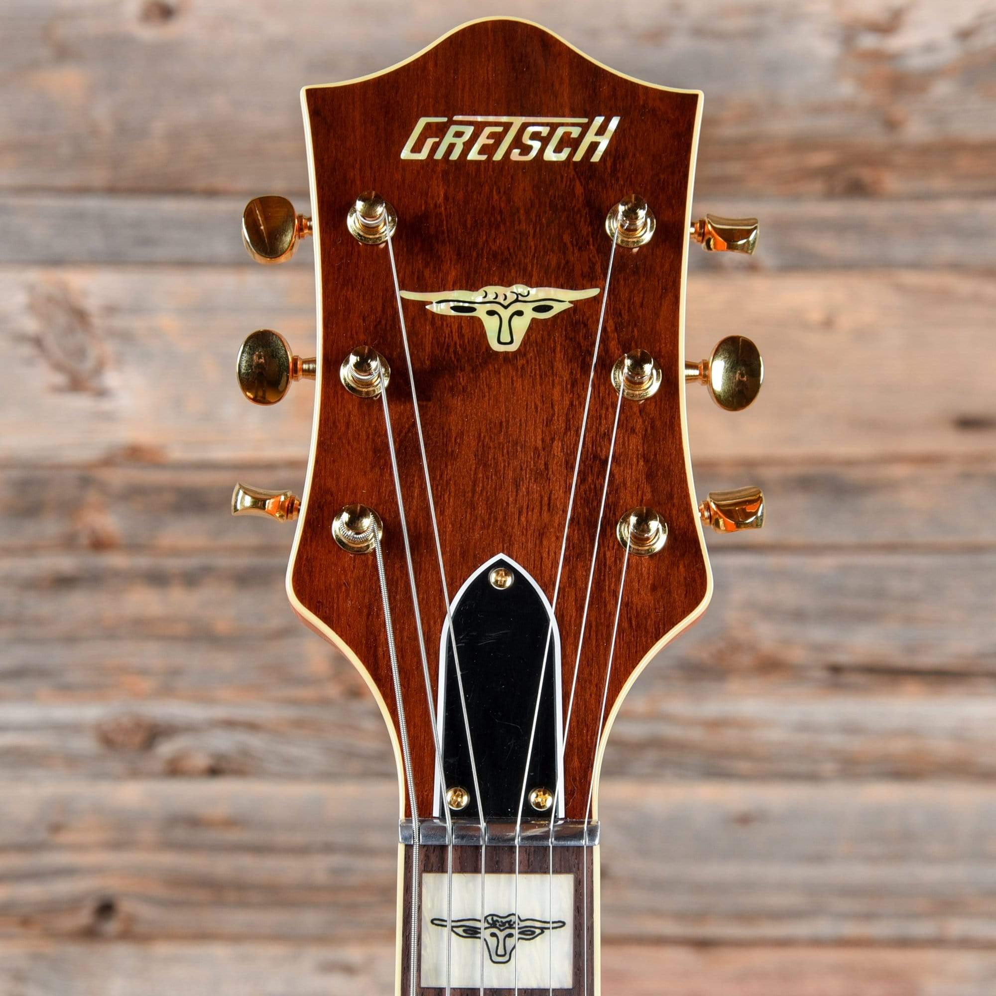 Gretsch G6120T-55 Vintage Select '55 Chet Atkins Hollow Body Orange 2020 Electric Guitars / Hollow Body