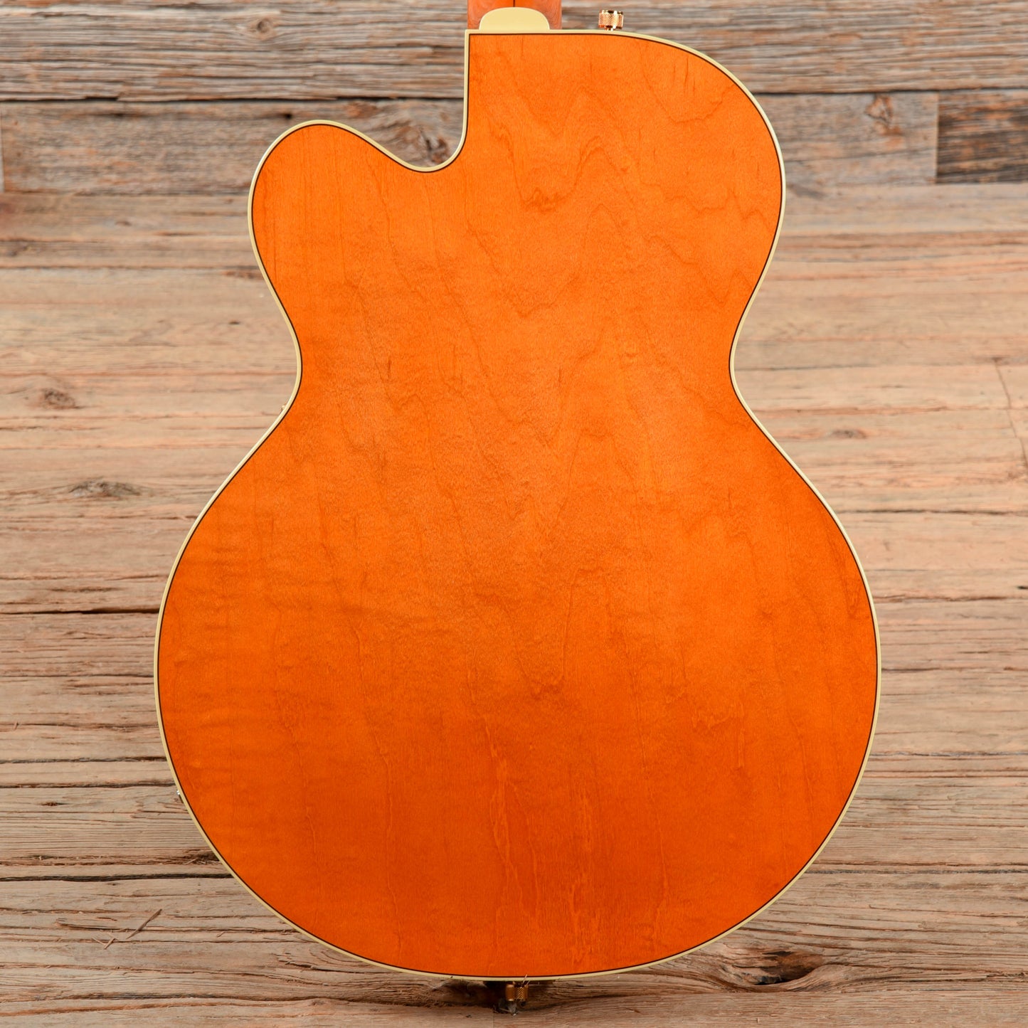 Gretsch G6120T-55 Vintage Select '55 Chet Atkins Hollow Body Vintage Orange Stain Lacquer 2018 Electric Guitars / Hollow Body