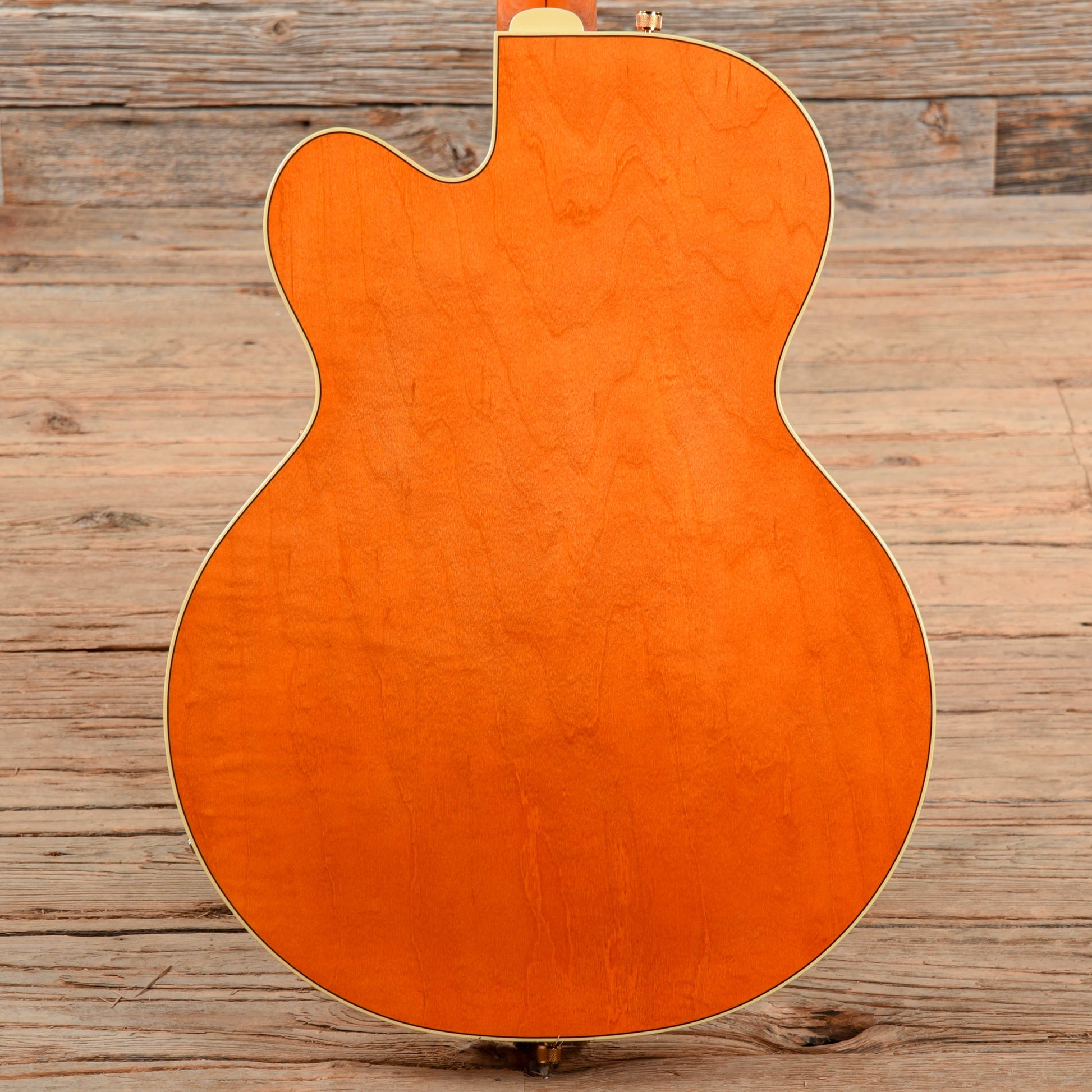 Gretsch G6120T-55 Vintage Select '55 Chet Atkins Hollow Body Vintage Orange Stain Lacquer 2018 Electric Guitars / Hollow Body