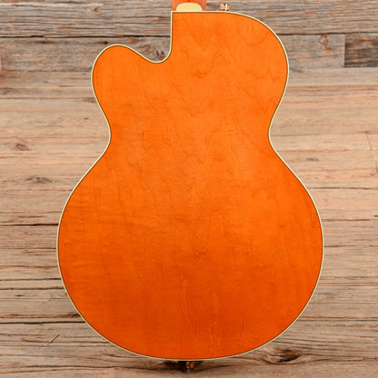 Gretsch G6120T-55 Vintage Select '55 Chet Atkins Hollow Body Vintage Orange Stain Lacquer 2018 Electric Guitars / Hollow Body